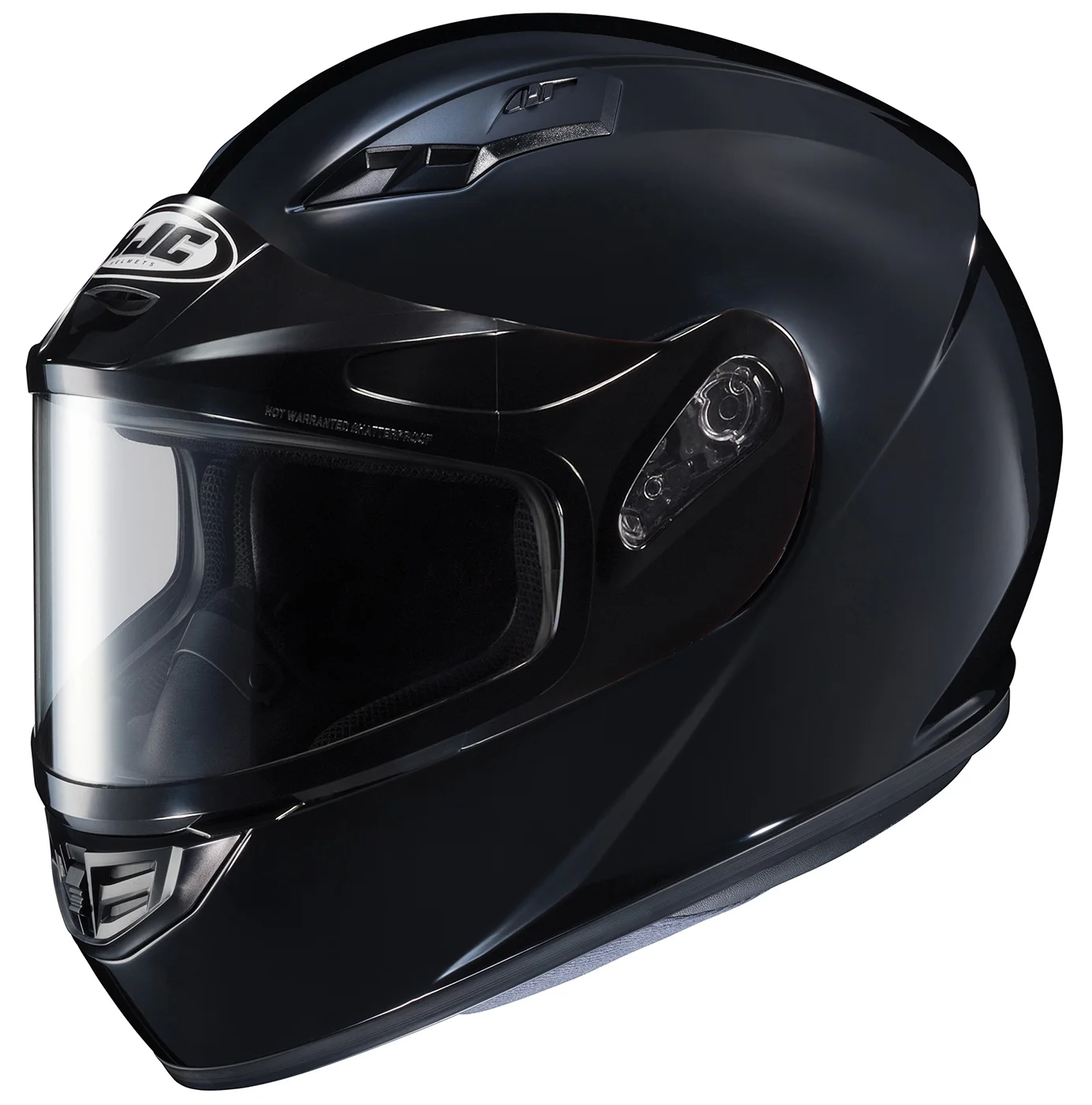 HJC CS-R3 Specs snowmobile helmet with Dual Lens Shield (Medium, Black)