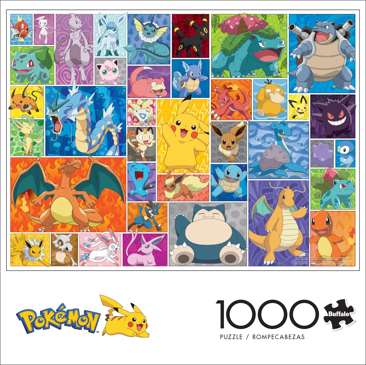 Buffalo Games 1000-Piece Pokemon Frames Adult Interlocking Jigsaw Puzzle