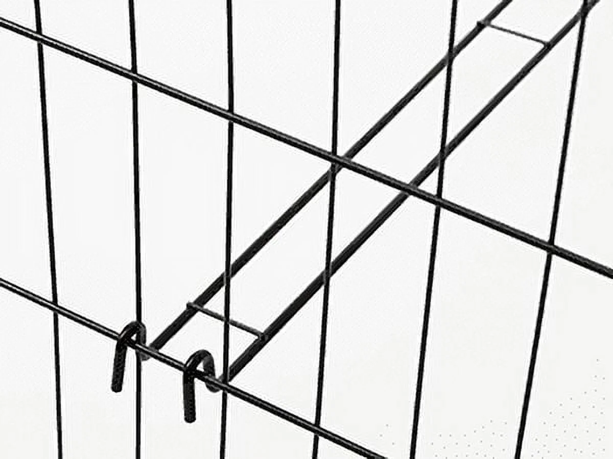 RichYa Large Metal Coop Chicken Cage Pen Outdoor Backyard Duck Rabbits Playpen