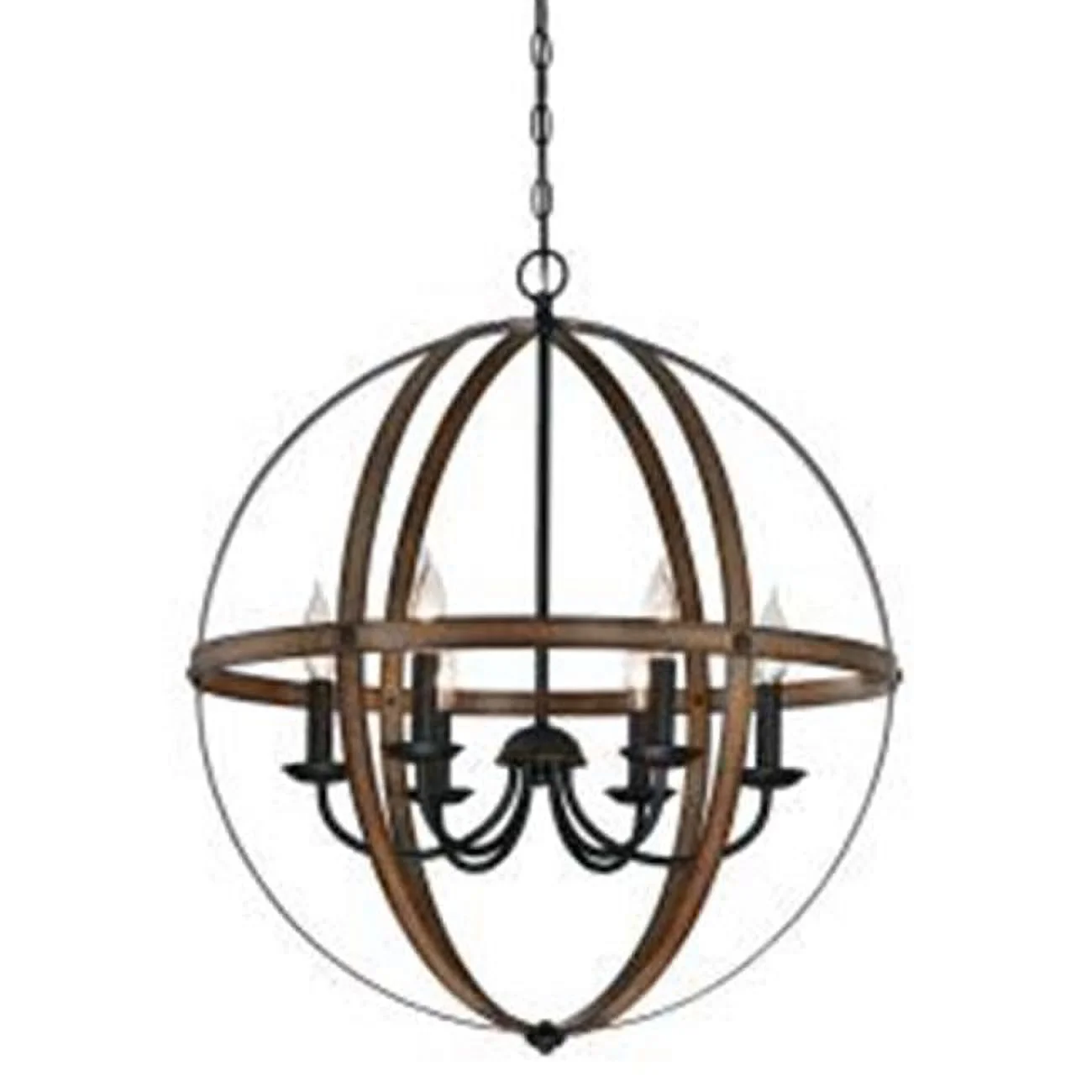6 Light Stella Mira Indoor Chandelier