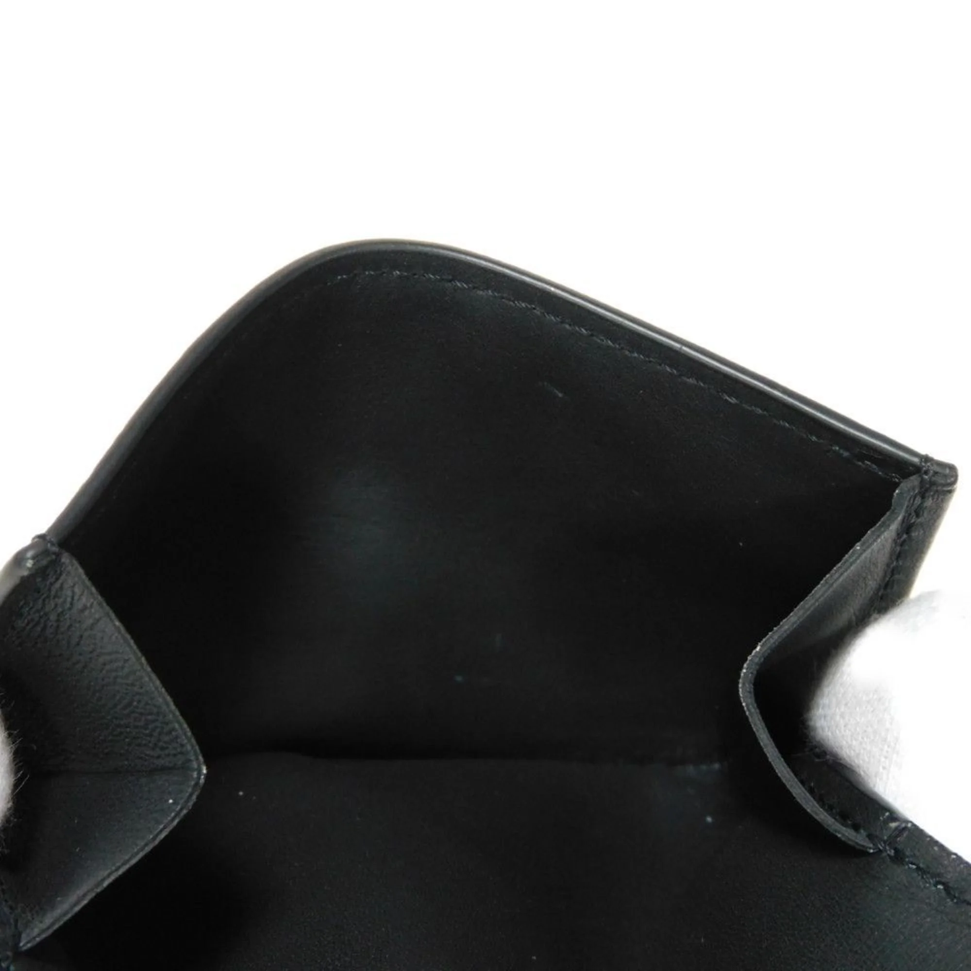 Pre-Owned LOUIS VUITTON Trifold Wallet Discovery Compact W Snap RFID Monogram Eclipse Reverse Noir M45417 Men's Billfold (Good)