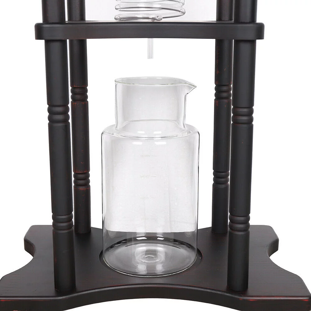 Cold Brew Coffee Maker Glass Dutch Coffee Dripper Ice Drip Coffee Tower 2500ml 28*24.5*115 Cm