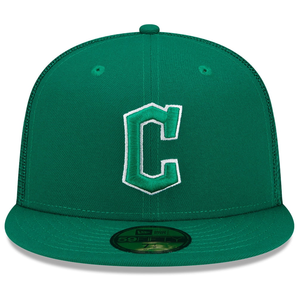 Men's New Era Green Cleveland Guardians 2022 St. Patrick's Day 59FIFTY Fitted Hat