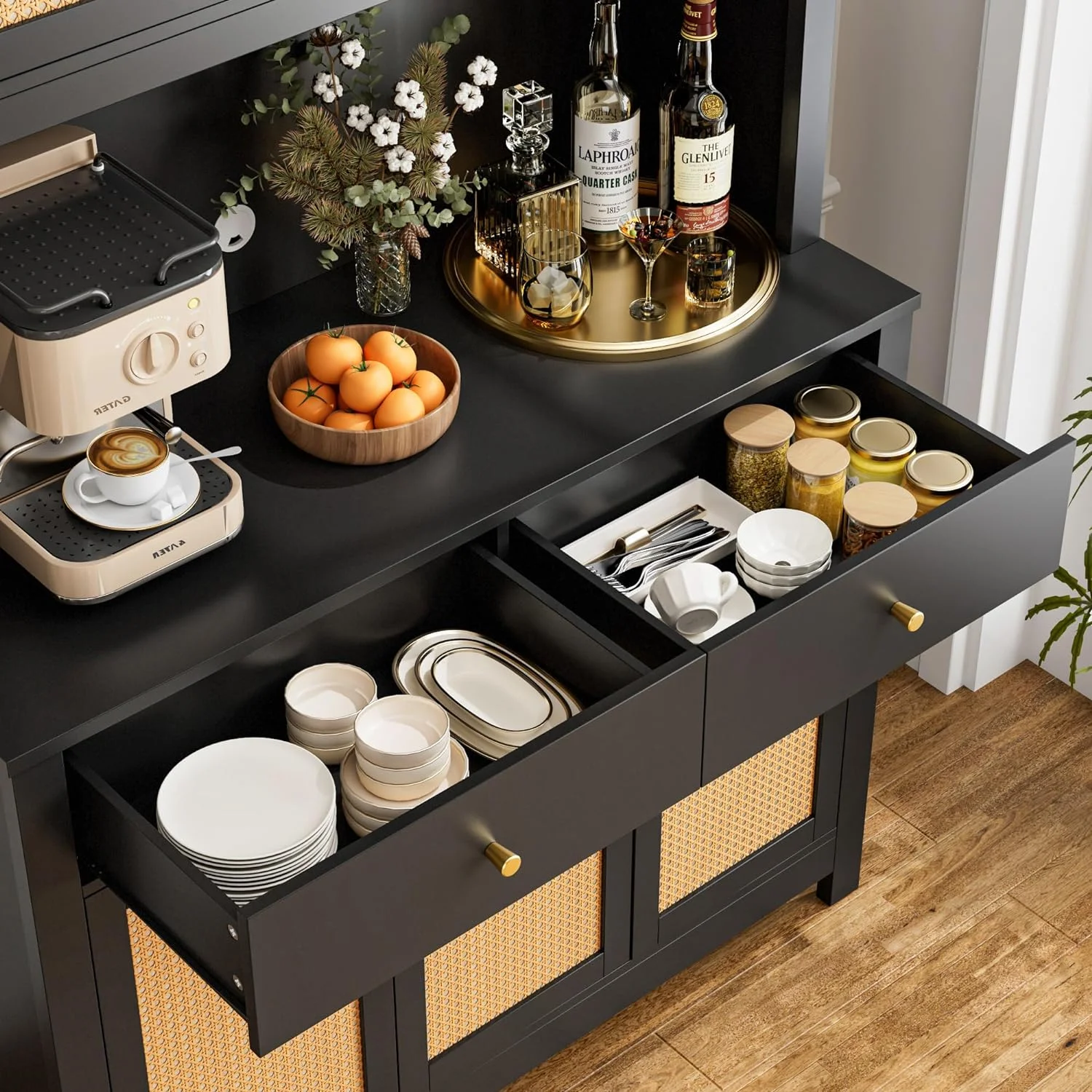 U-ToBe Kitchen Pantry Cabinet, 71