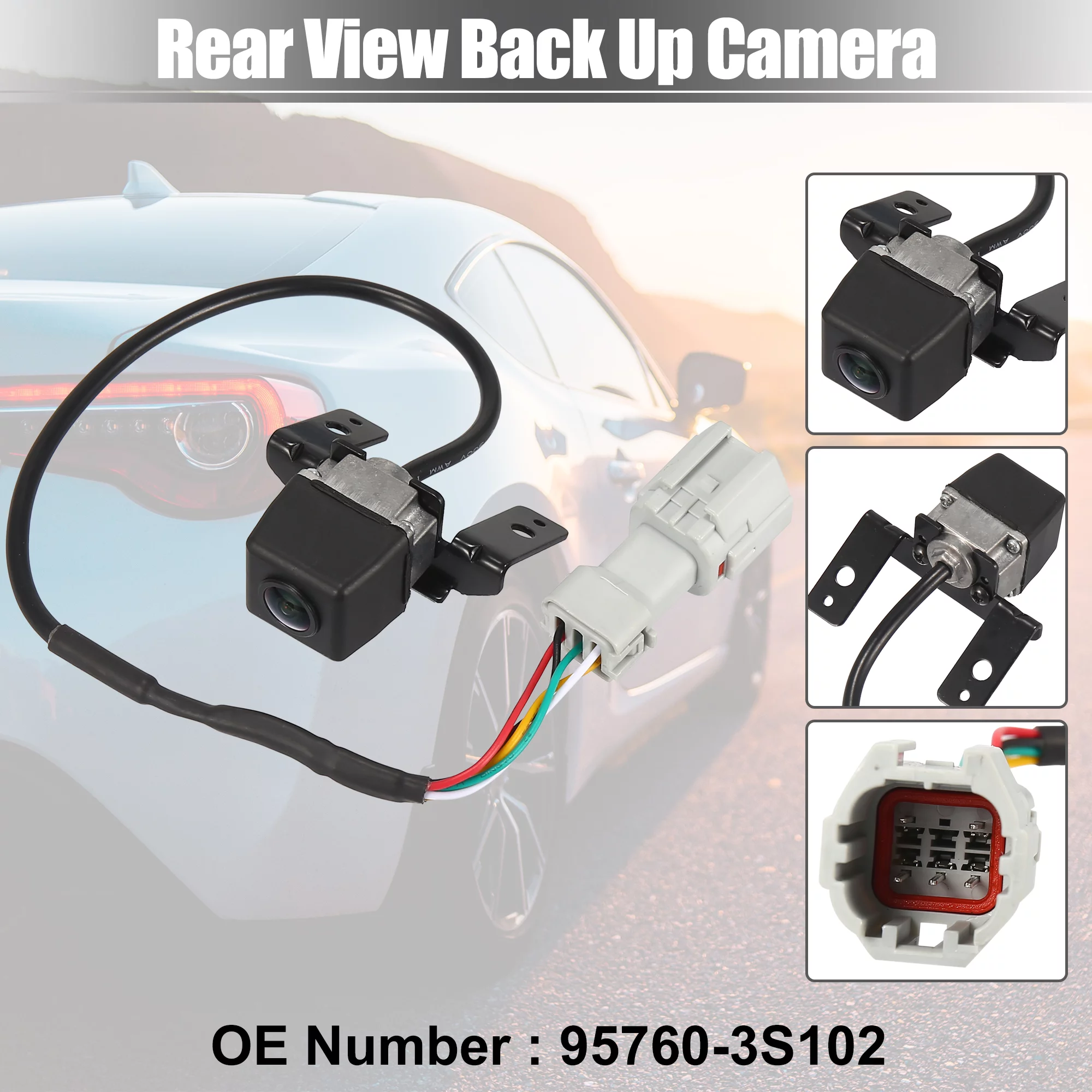 Rear View Back Up Camera 95760-3S102 Rear Park Assist Reverse Camera for Hyundai Sonata 2011-2014