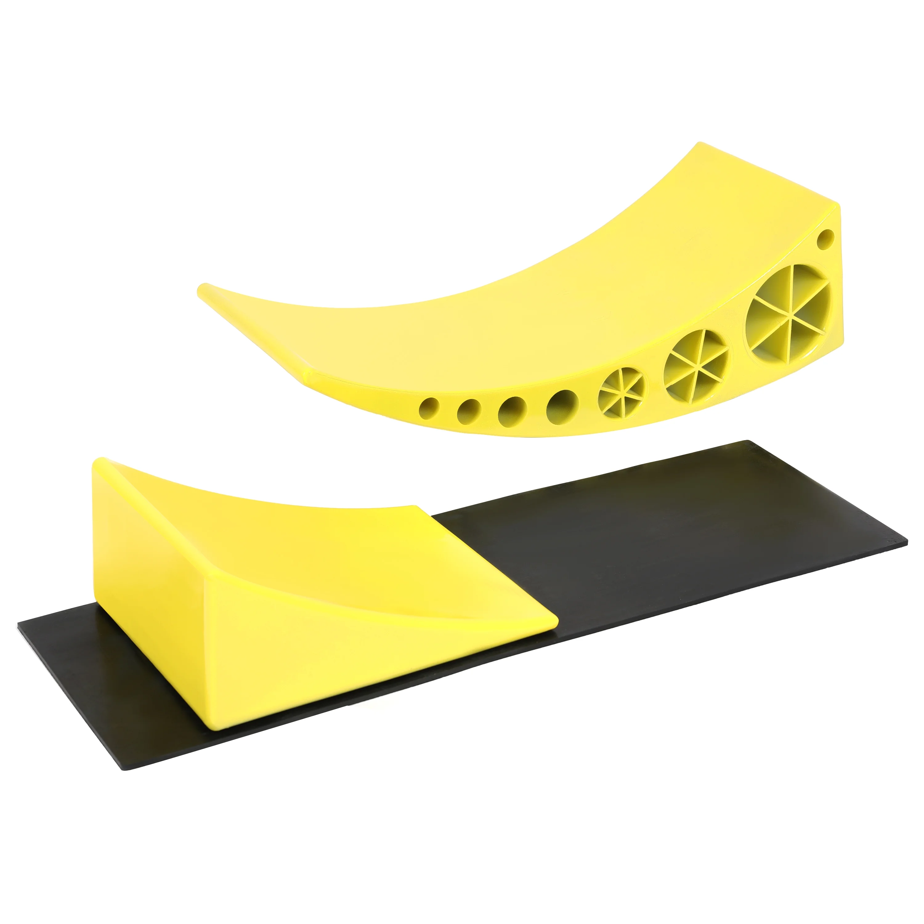 Kojem 2pcs Camper Leveling Blocks 35000lbs Leveler Kits for Camper RV Ramp