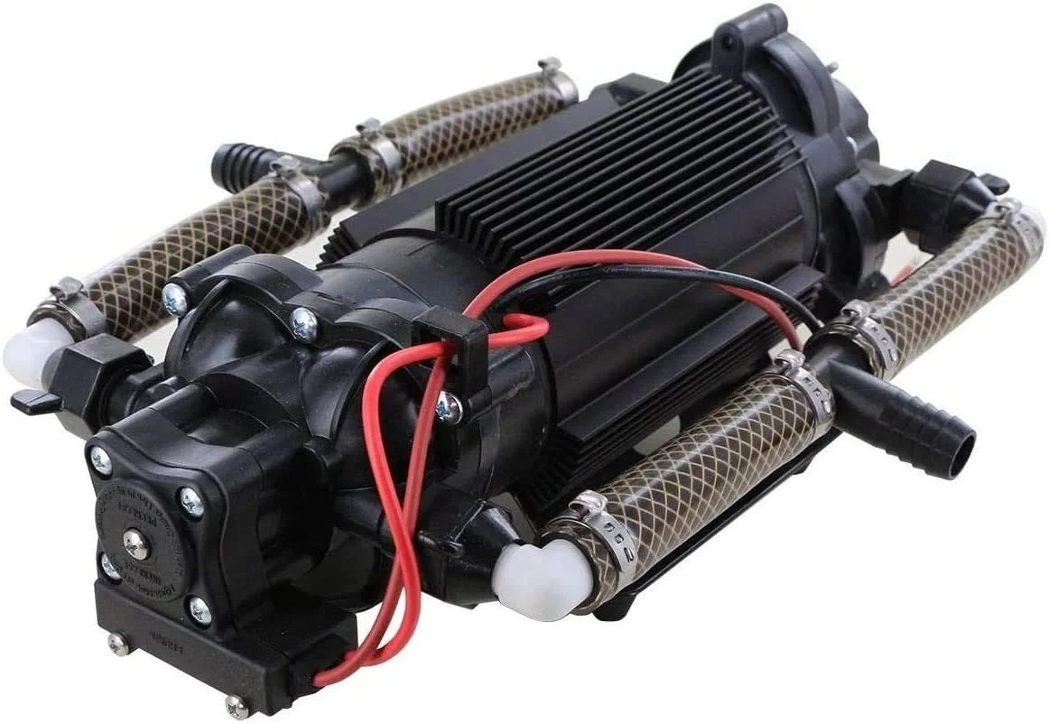 Shurflo Power Twin Pump 4111-035 - 6.25 gpm, 45 psi, High Flow 12 Volt