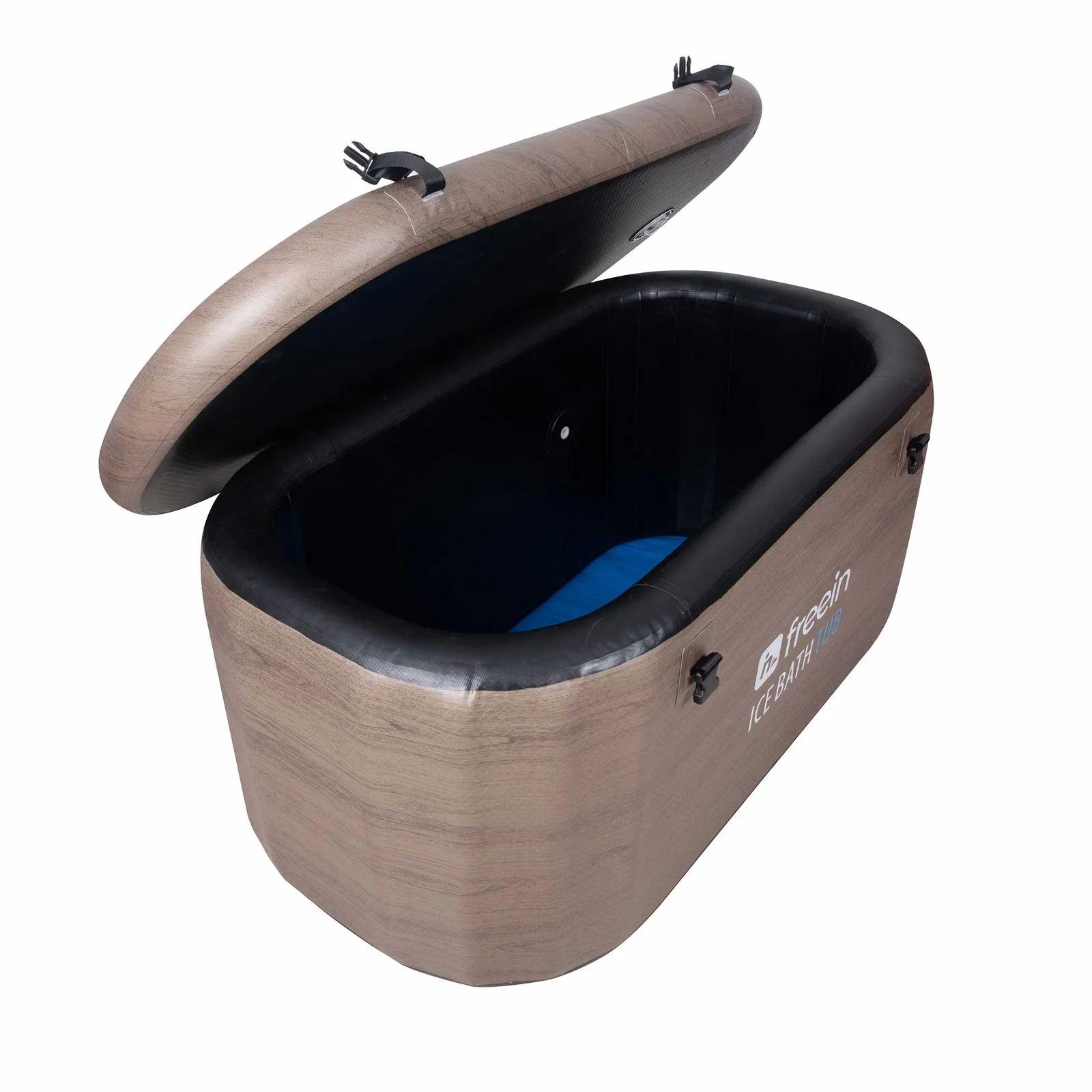 Freein Ice Bath Cold Plunge Bath Inflatable Bath Tub For Sports Recovery Wood M