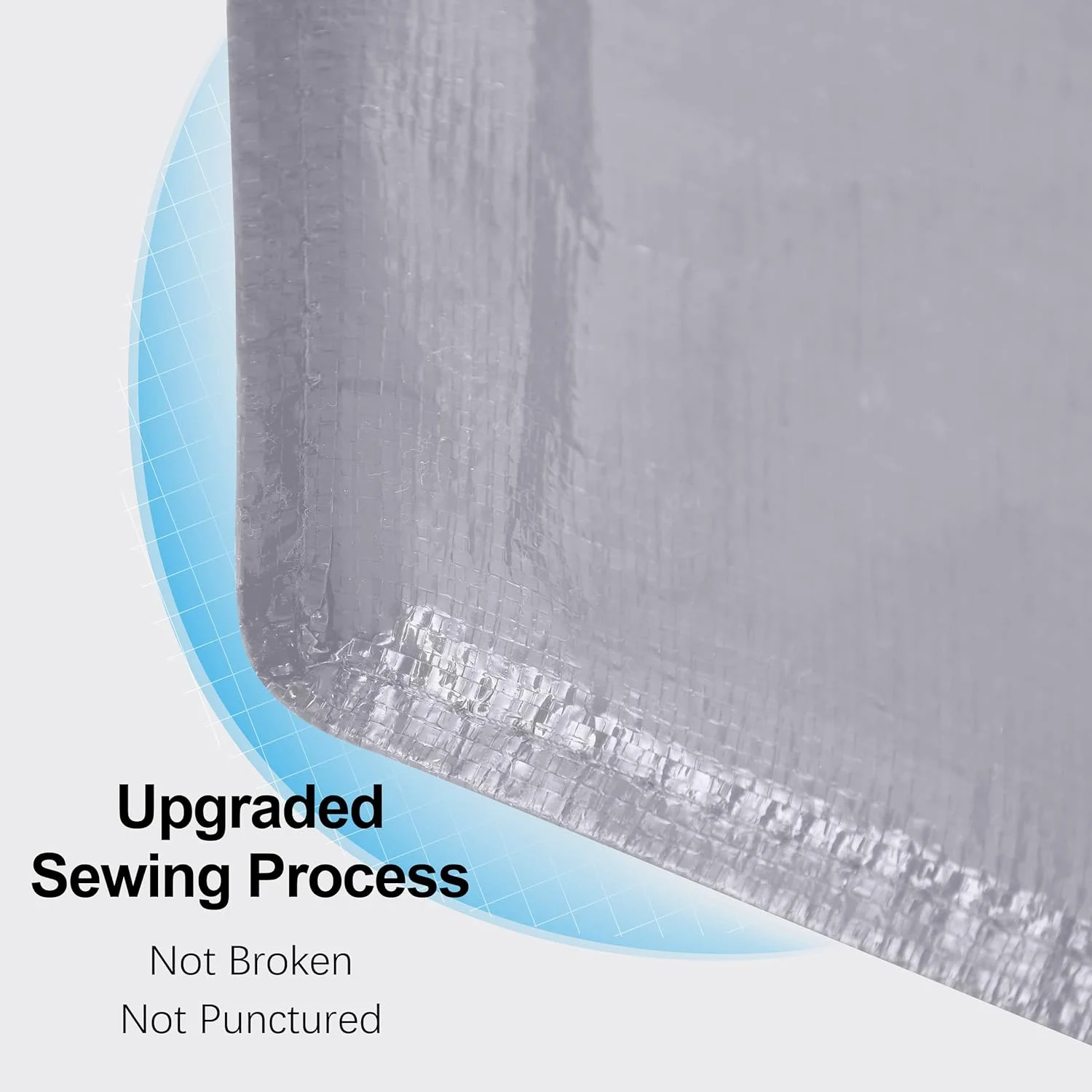 Heavy Duty Extra Large Moving Bags W/Backpack Straps - Strong Handles & Zippers, Storage Totes For Space Saving, Fold Flat, Alternative to Moving Box and Storage Bin (Set of 6, Silver)