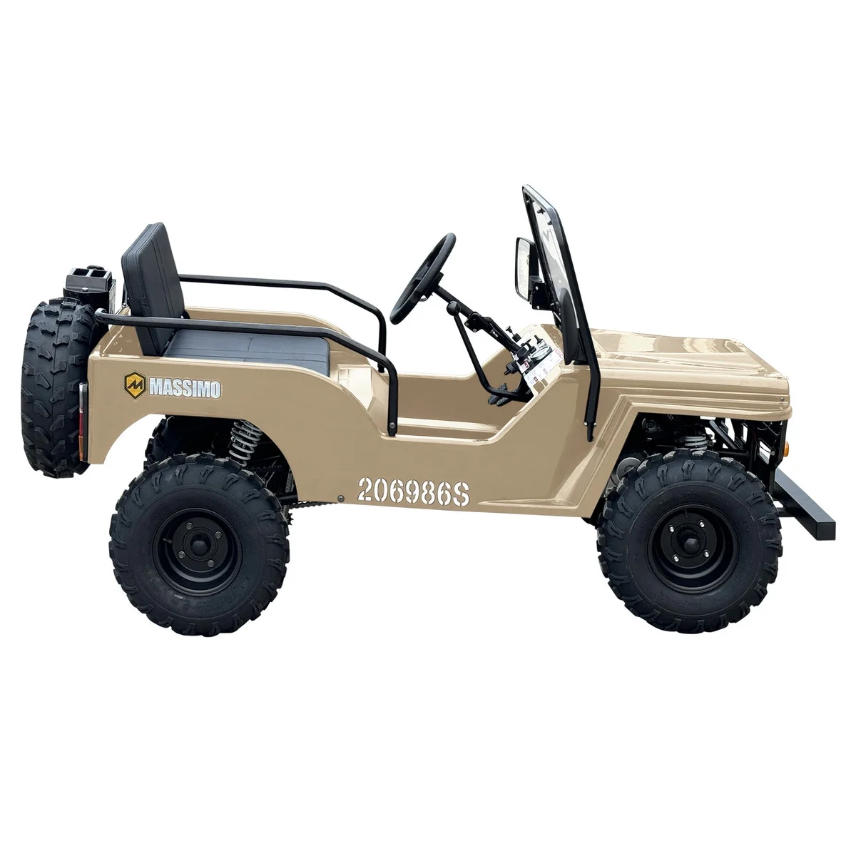 Massimo Mini 125 | 4 Stroke 9HP 2WD (Go Kart) (Quicksand)