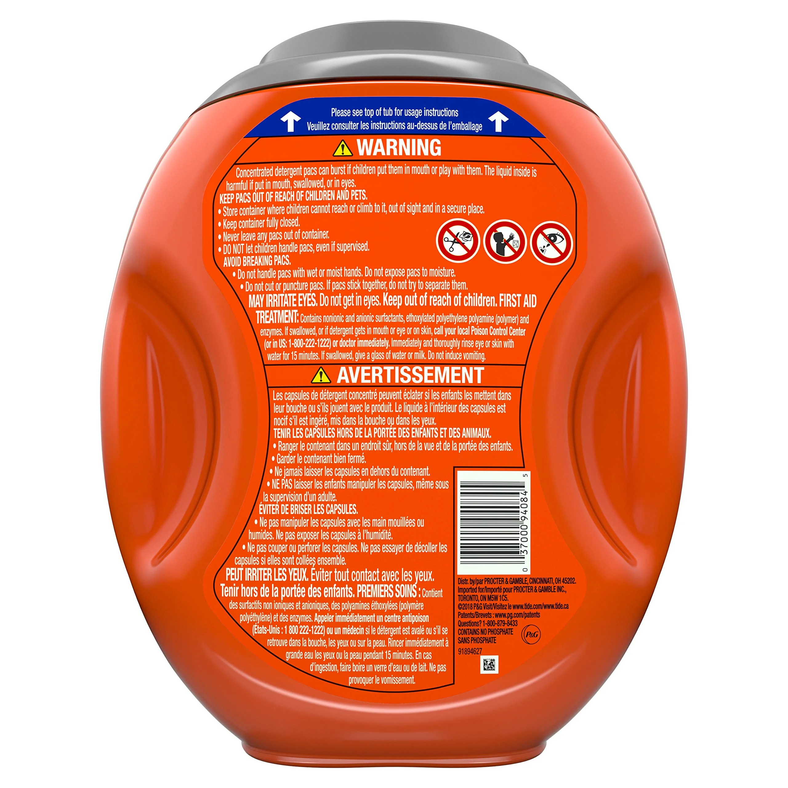 Tide Pods Liquid Laundry Detergent Pacs, Spring & Renewal, 73 Count - Packaging May Vary