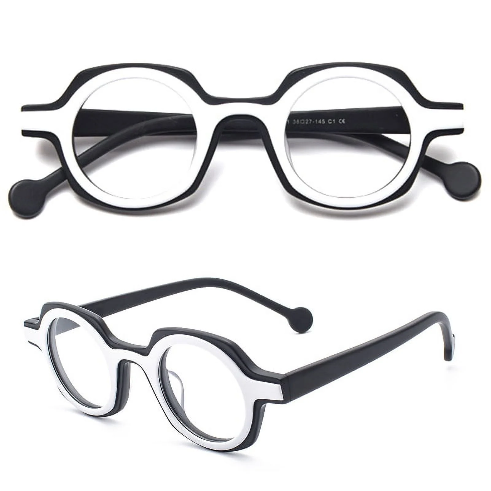 Myopia Glasses Eyeglass Frame Women Retro Optical Glasses Hand Made Acetate