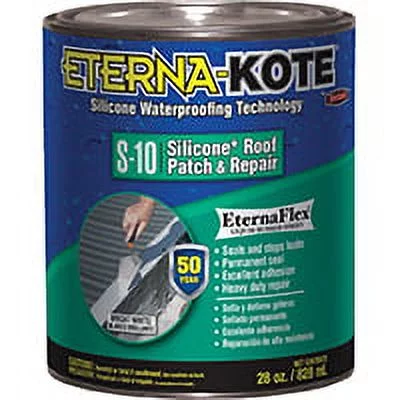Gardner-Gibson 5575-1-02 Silicone S-10 Roof Patch/Repair, 1-Qt. - Quantity 1