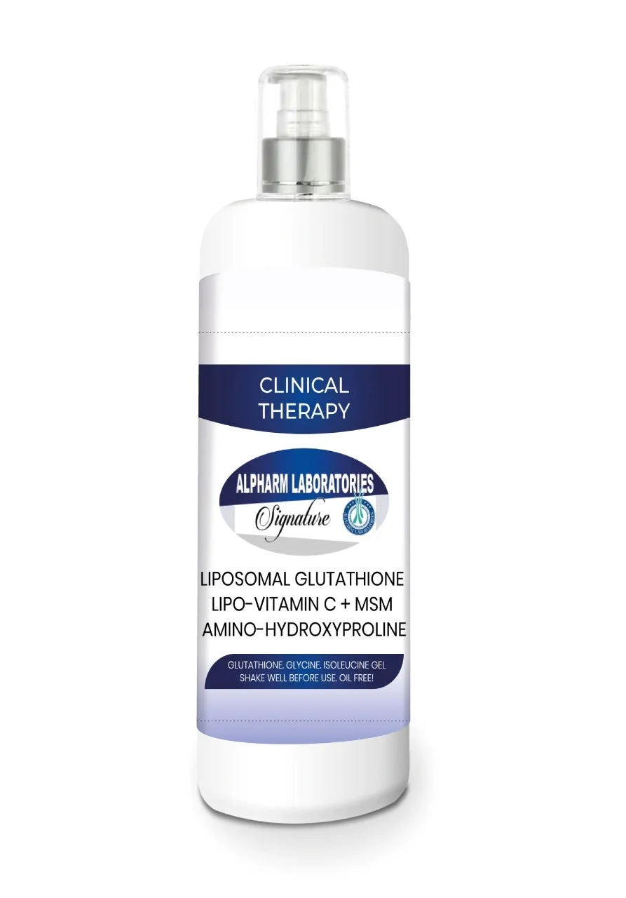 500ml of Liposomal Glutathione Topical Liquid Gel With Vitamin C- 2500mg & 7000mg Glutathione/ml