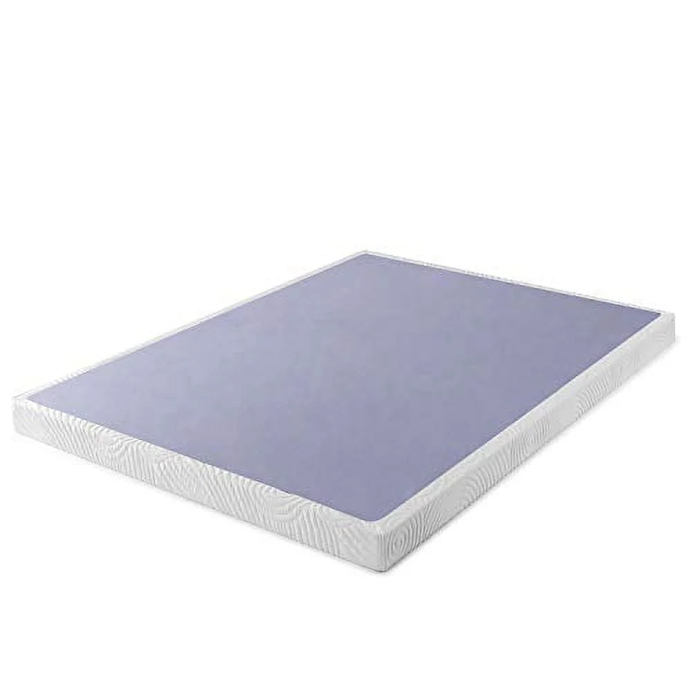 Zinus 4 Inch Low Profile Metal Box Spring with Wood Slats King