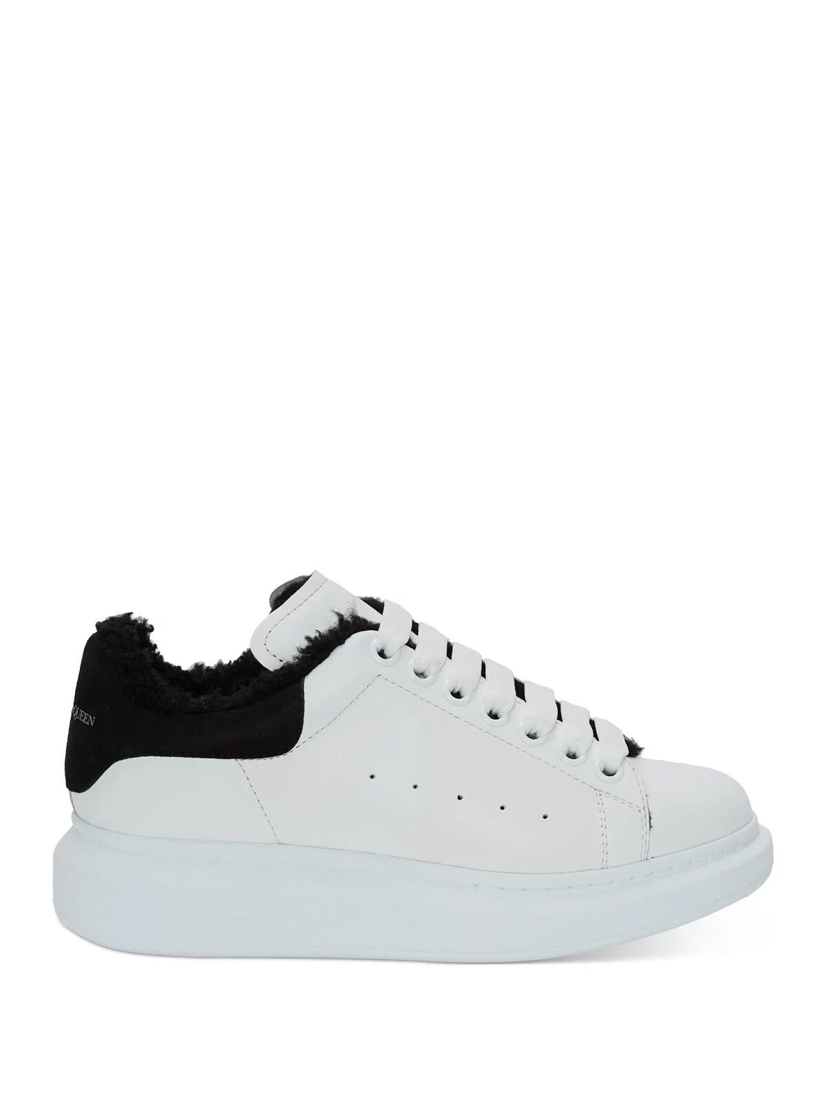 ALEXANDER MCQUEEN Womens White 1-1/2