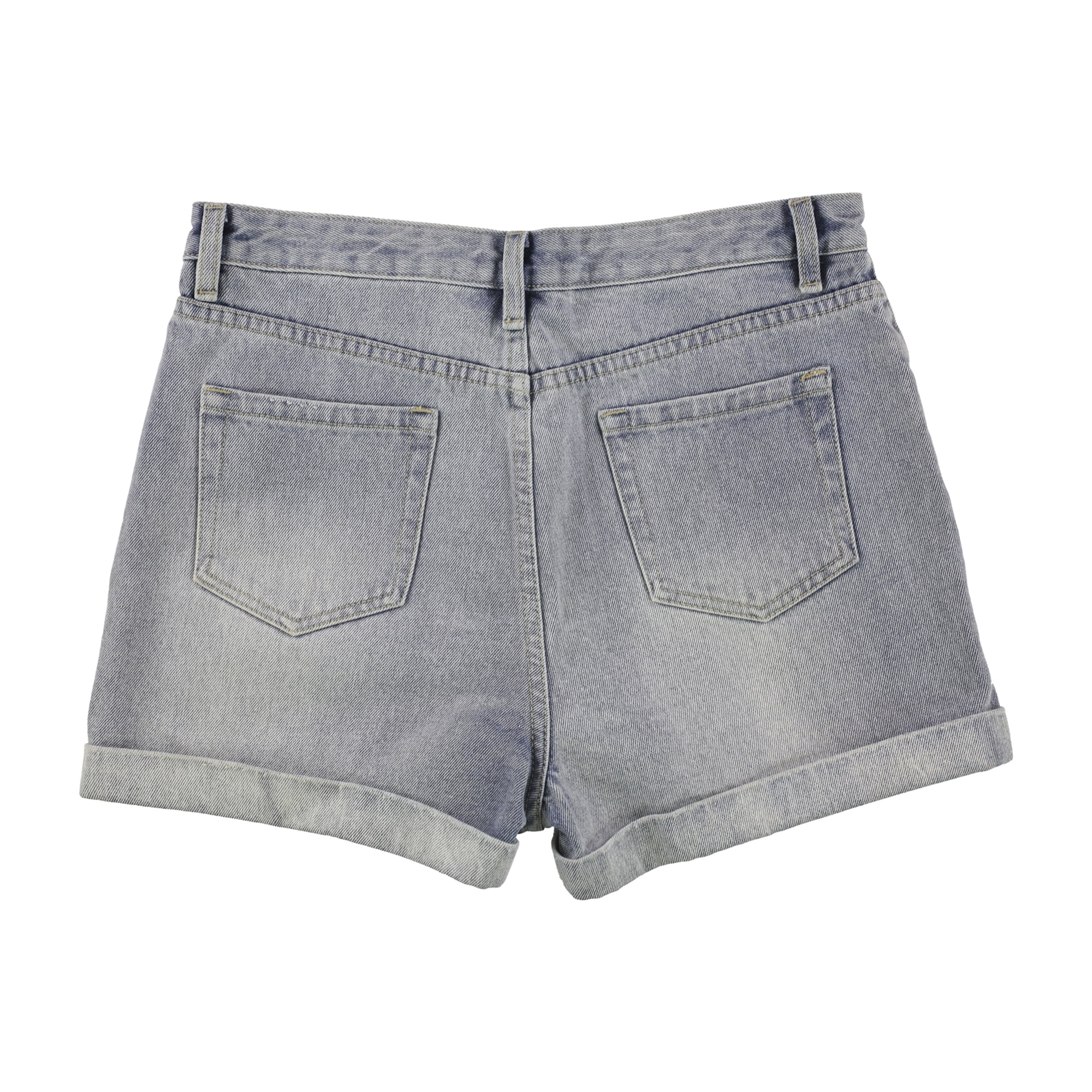 MINKPINK $79 Womens New 1275 Blue Floral Embroidered Trimmed Casual Short L B+B