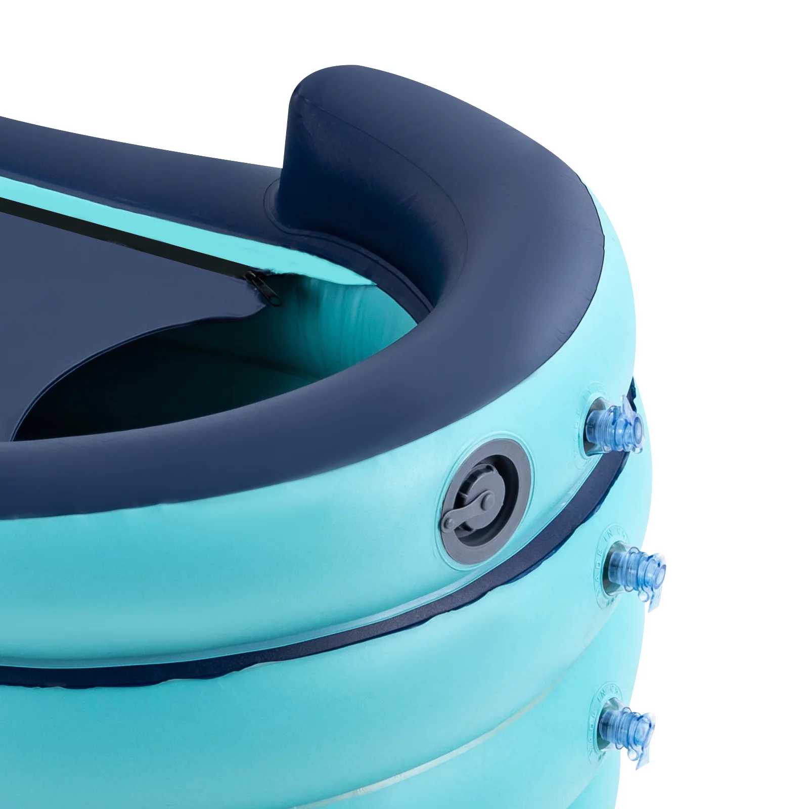 Miumaeov Inflatable Adult Bathtub with Wireless Electric Air Pump for Hot Water Bath & Ice Bath Portable Folding Bathtub for Shower Stall