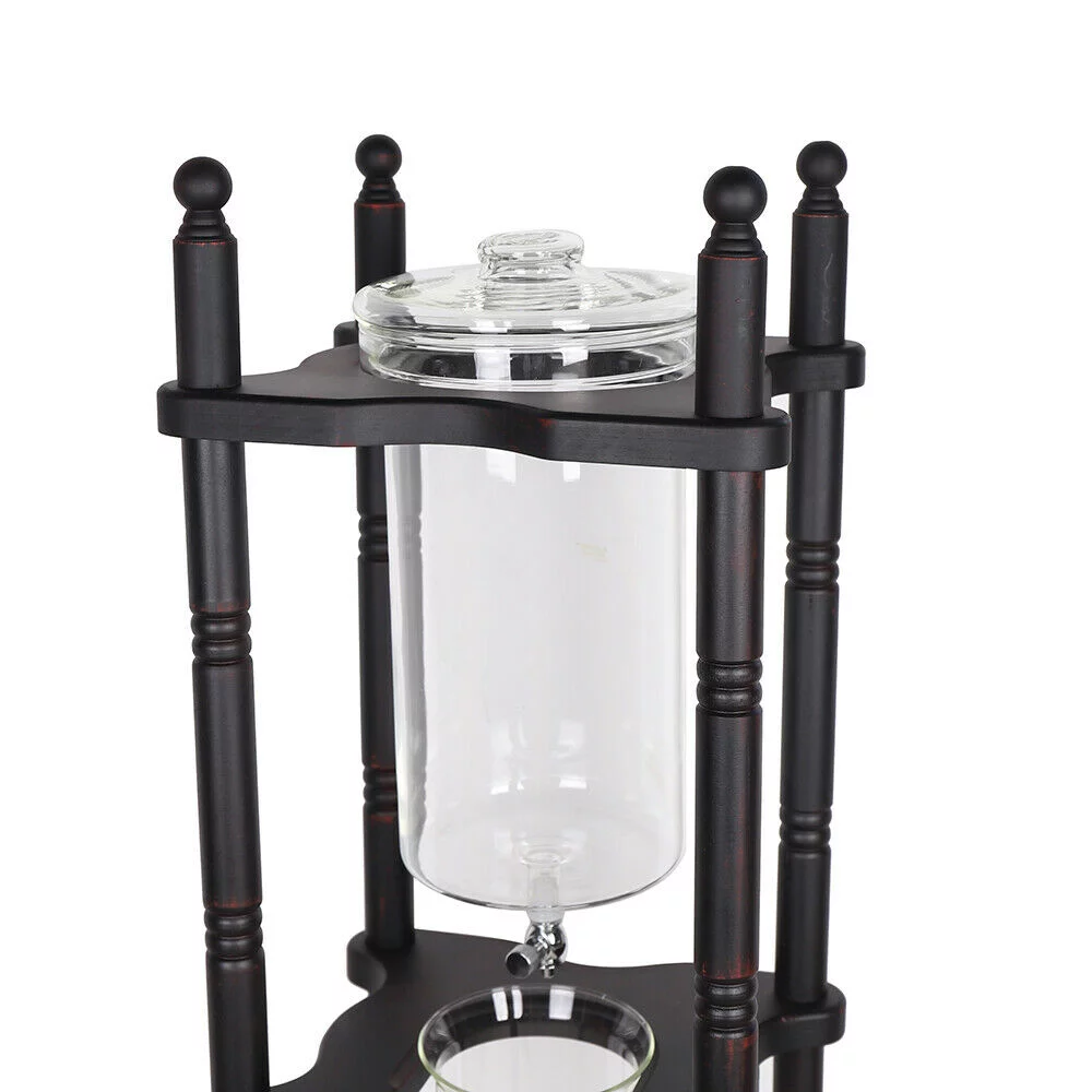 Cold Brew Coffee Maker Glass Dutch Coffee Dripper Ice Drip Coffee Tower 2500ml 28*24.5*115 Cm