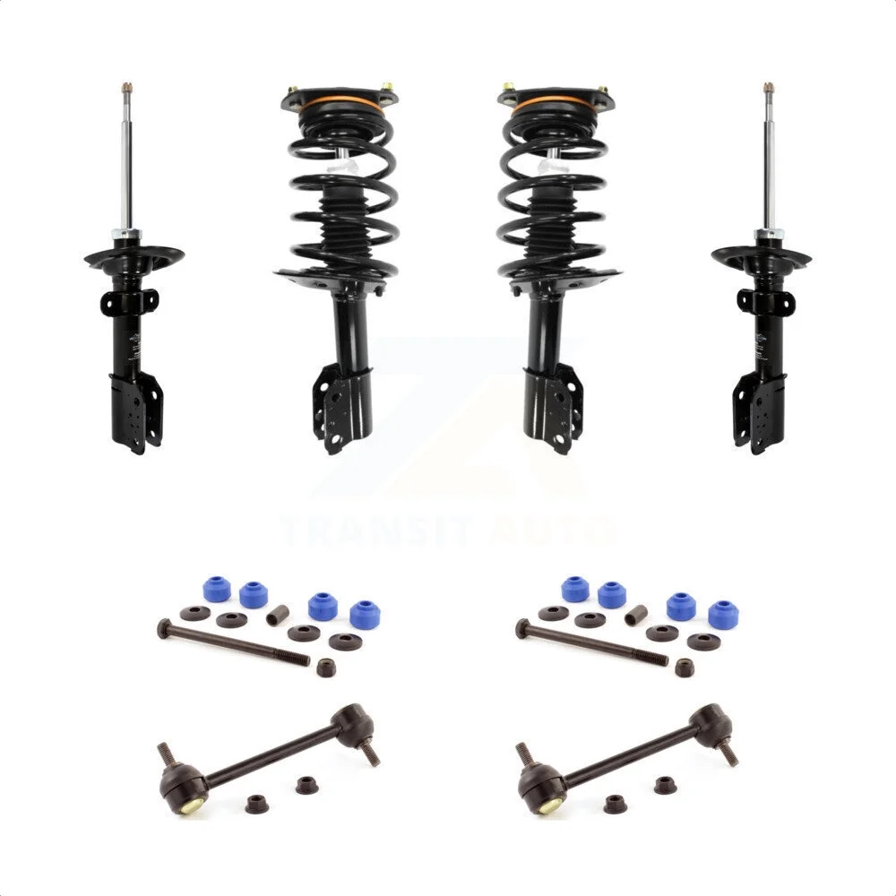 Transit Auto Front Complete suspension Strut Rear & TOR sway Bar Link Kit For Chevrolet Impala Without Police or Taxi Package KSS-107646