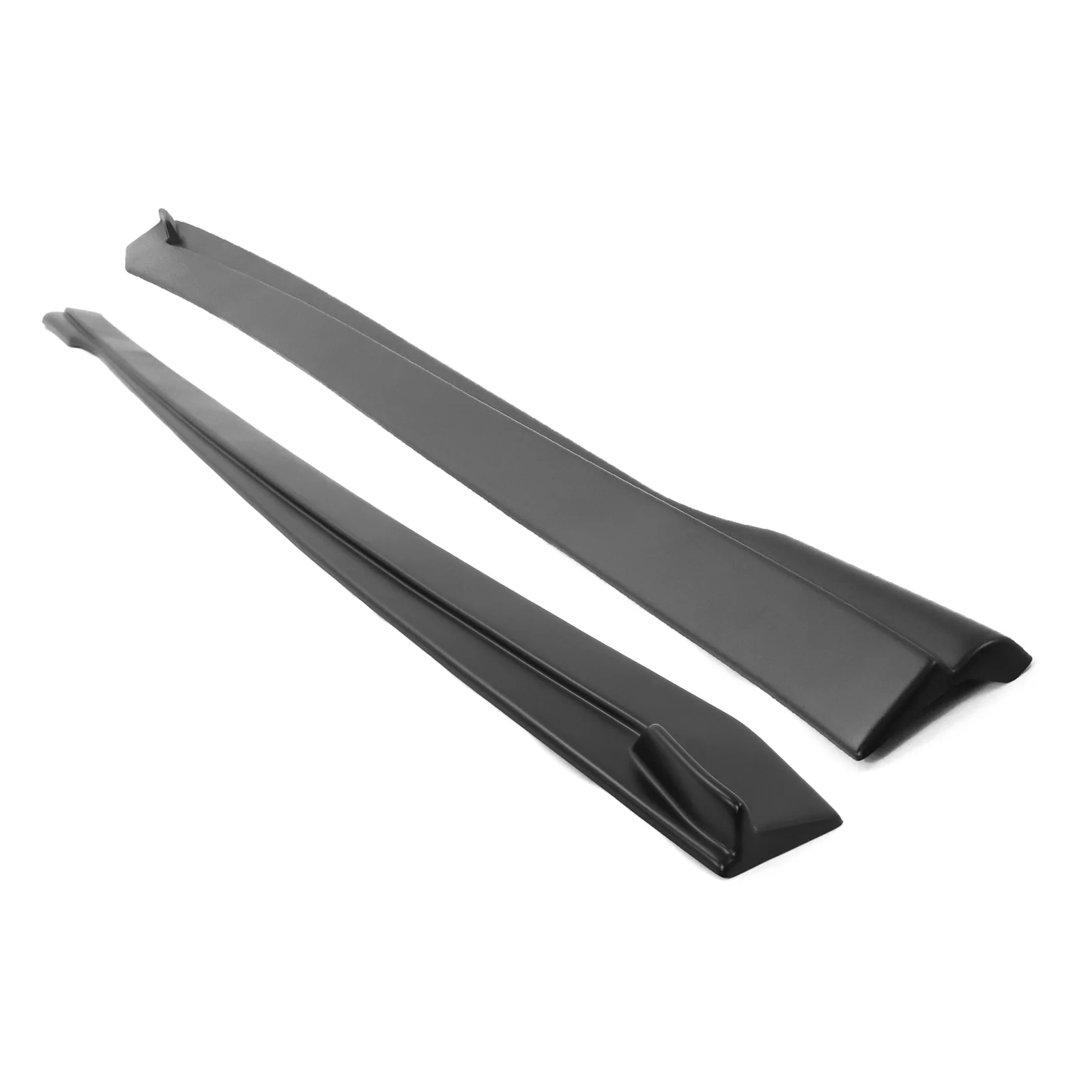 Ikon Motorsports 2PCS Side Skirts Extension Rocker Panel Bodykit Replacement Compatible With 2020-2023 Toyota GR Supra A90 IKON Style PP Polypropylene Matte Black 2021 2022