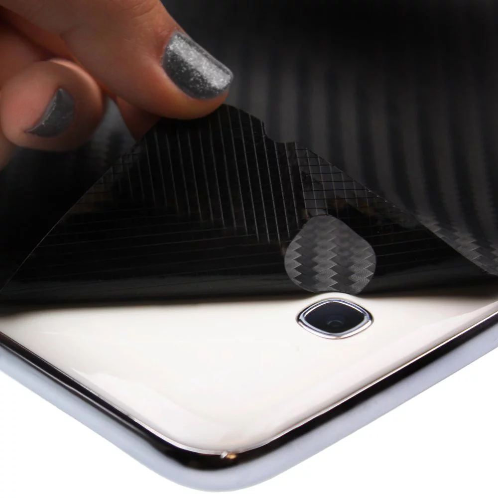 Skinomi Carbon Fiber Black Skin+Screen Protector for Kindle Fire HDX 8.9 LTE