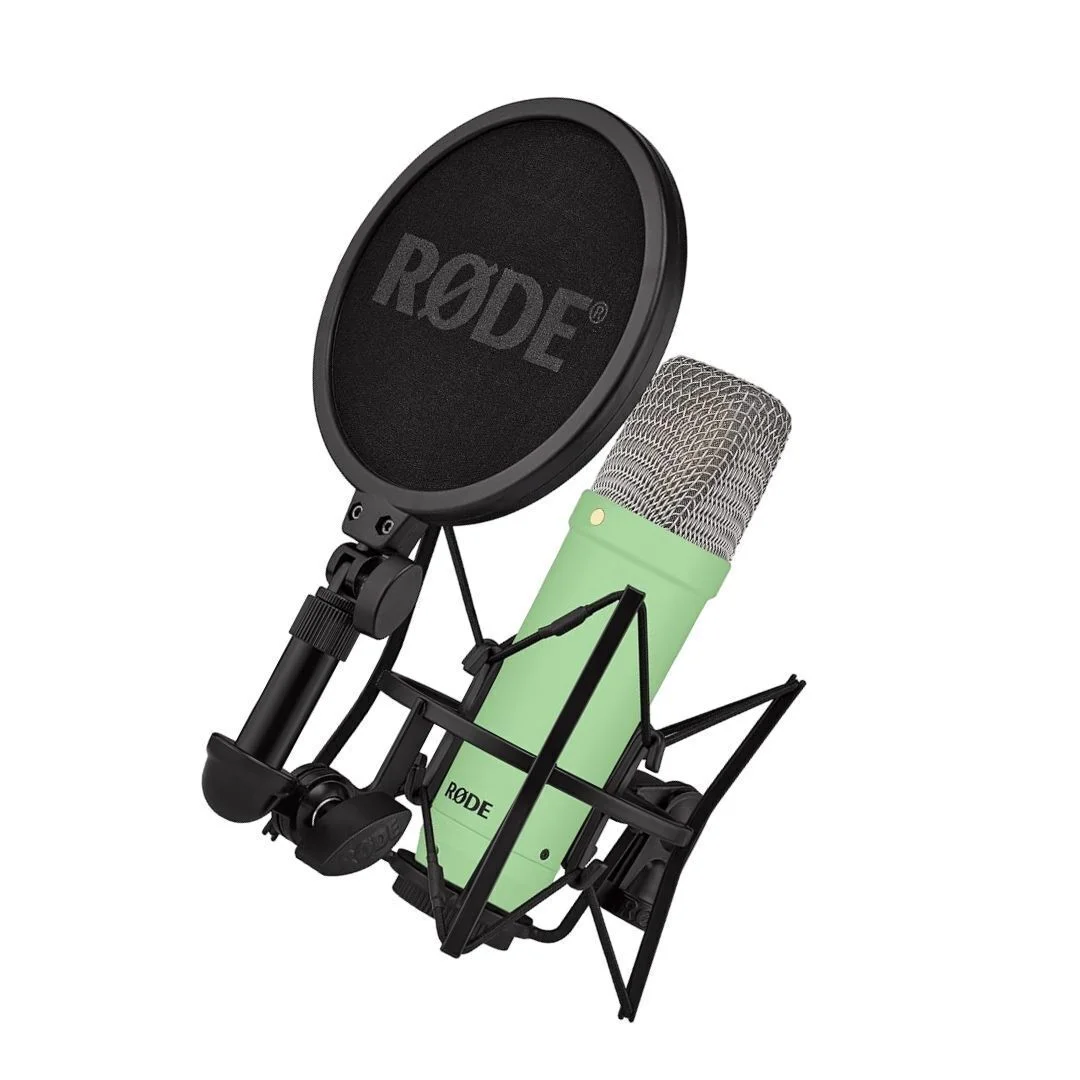 RØDE NT1 Signature Series Studio Condenser Microphone with HF6 True Condenser Capsule (Green)