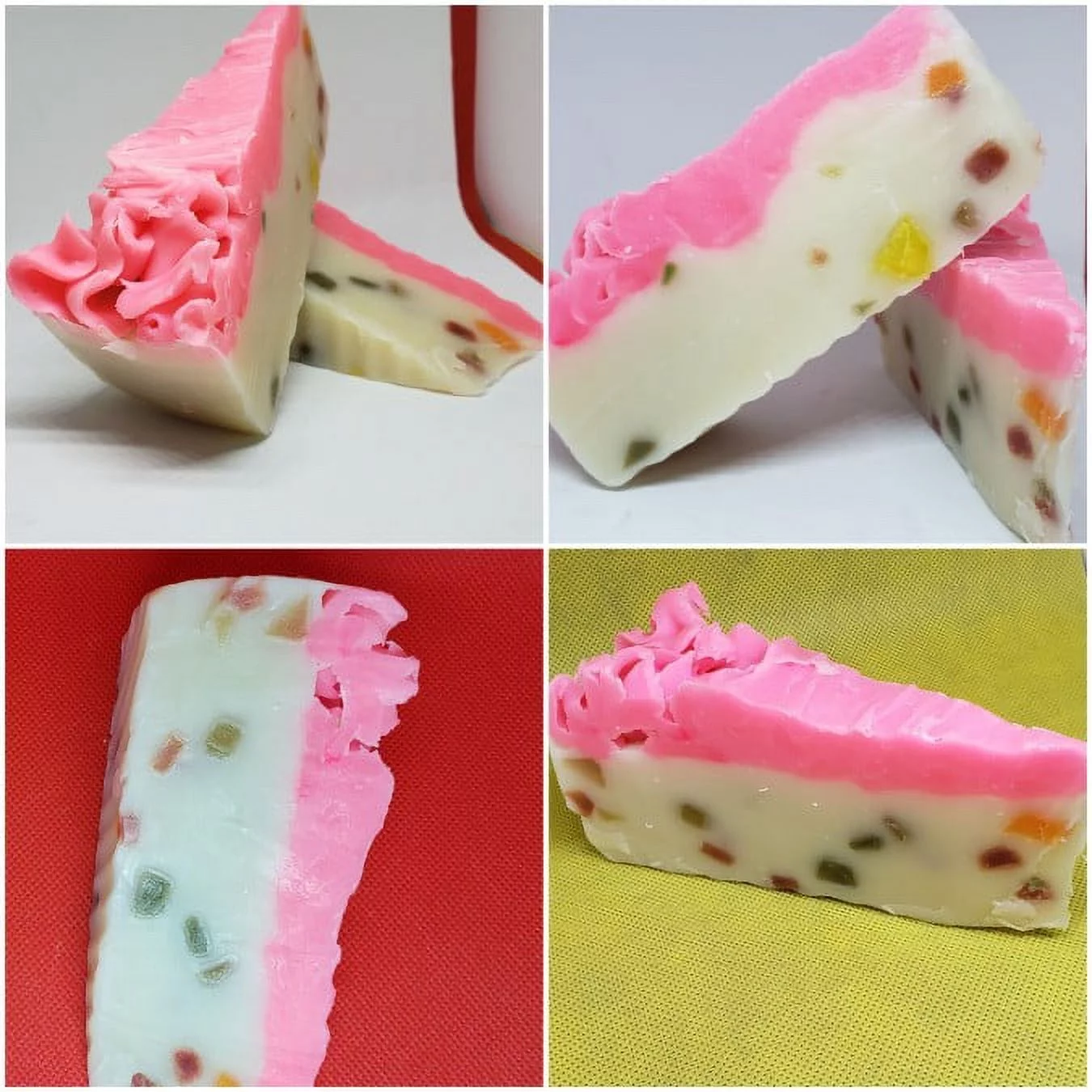 La Belle Fantastique Cream Cheese Rose Cake Soap | handmade soap | cake soap | cold process soap| soap