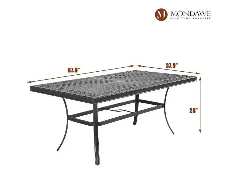 Mondawe 6-Person Cast Aluminum 28