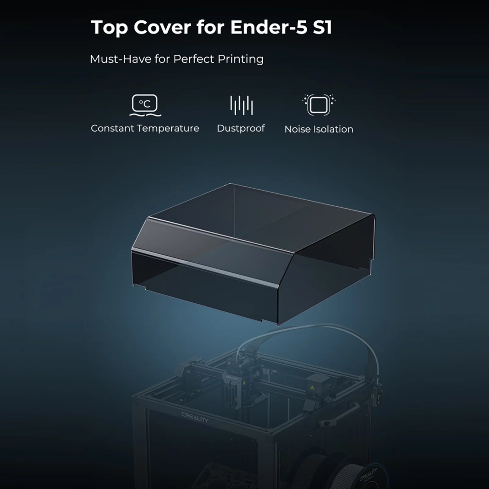 Cover, Cover Stable To Cover 3d Constant Temperature Stable Printer Less Noise Less Noise Constant 3d Printer Siuke Laoshe