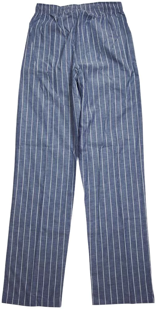 Hanes Mens Woven Stretch Striped Sleep Lounge Pajama Pant Sizes S - 5XL, 41375 Denim / XX-Large