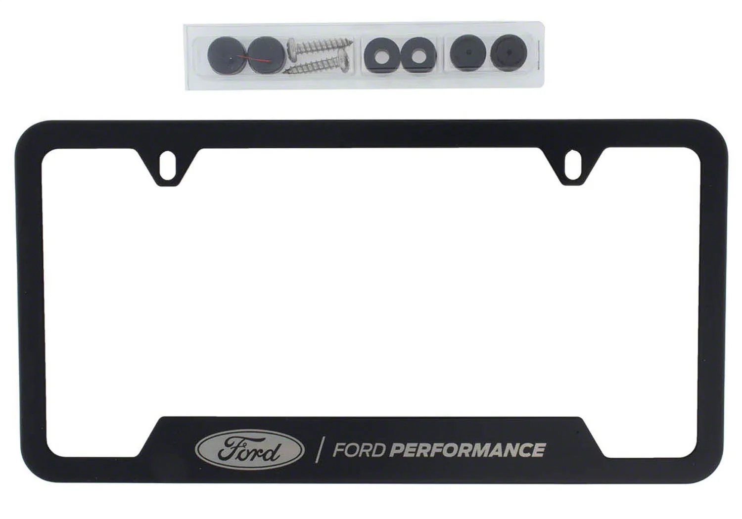 Fits/For  Ford Performance Parts M 1828 Ss304bk License Plate Frame