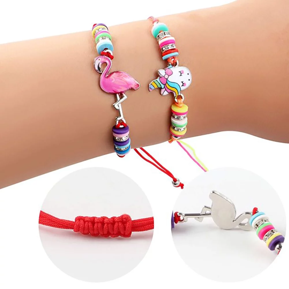 INvench 12Pcs Friend Bracelets Jewelry Accessories Toys for Girls 4 5 6 7 8 Years Old