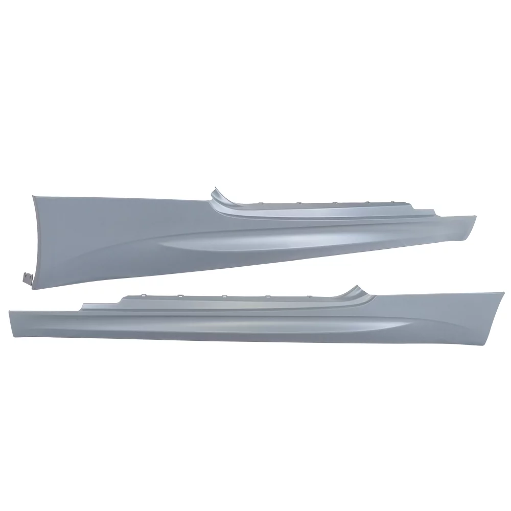 Ikon Motorsports Compatible with 07-13 BMW E92 E93 3-Series 2Dr M3 Style Side Skirts Extension Panels Pair