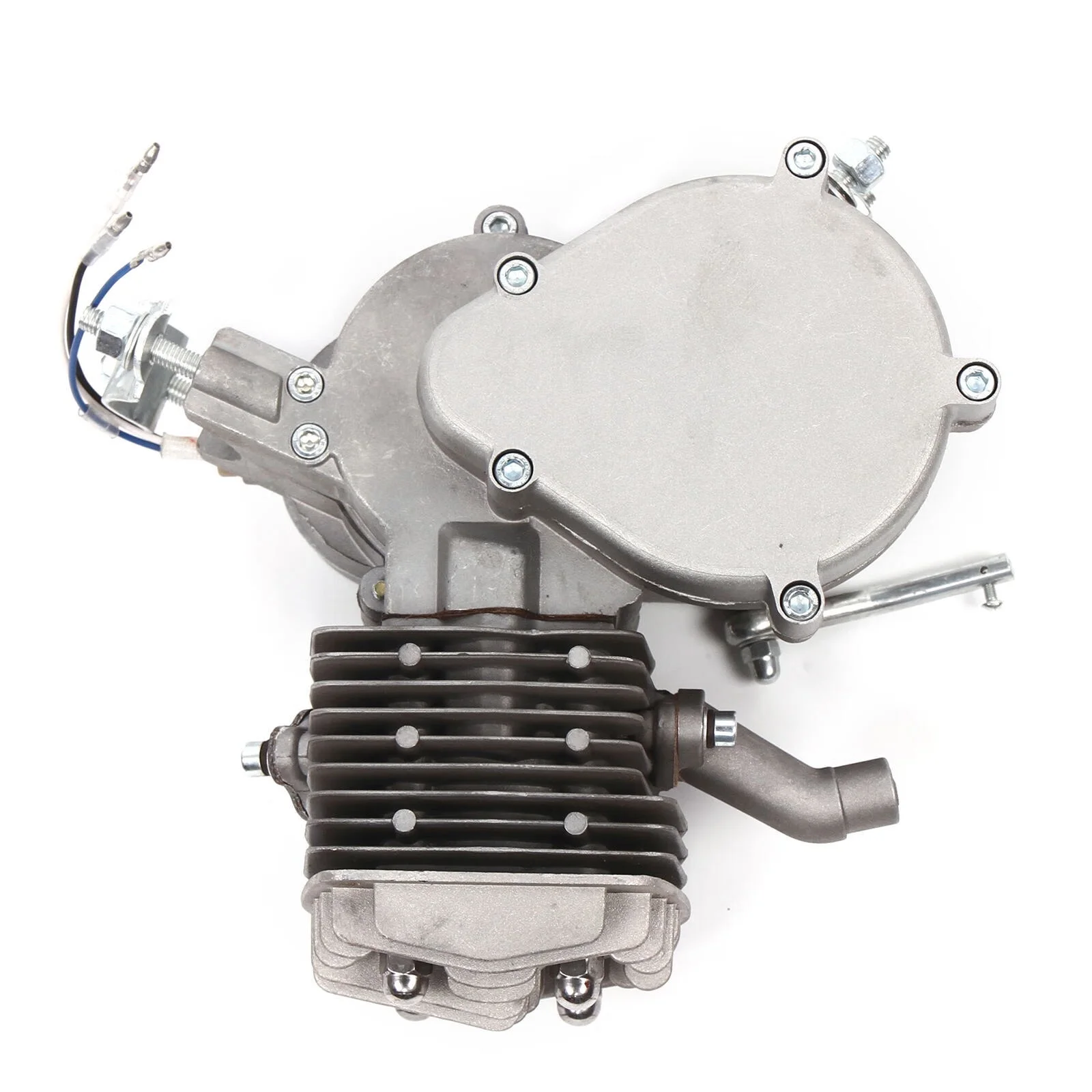 WUZSTAR 2 Stroke 80CC Bicycle Engine Single-Piece Balanced Crank Bicycle Motor Set