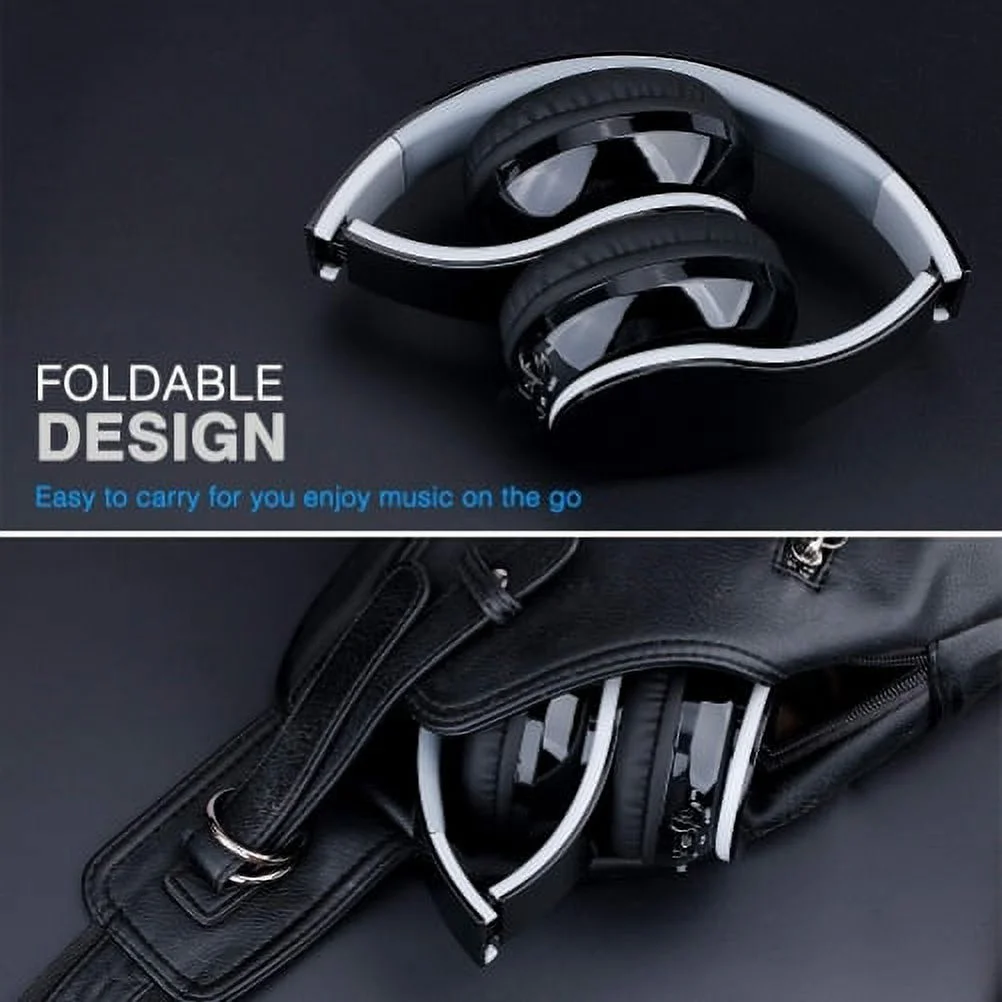 Foldable Wireless Headphones for Moto G Stylus 5G (2022) Phone - Headset w Mic Hands-free Earphones G5R Compatible With Motorola Moto G Stylus 5G (2022)