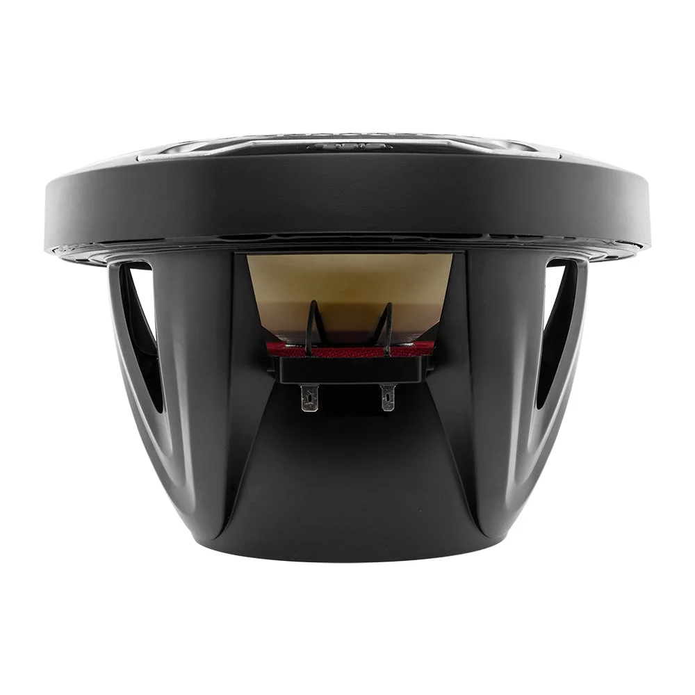 DS18 NXL-10SUB/BK Hydro All Elements 10-In. 600-Watt-Max SVC Marine Subwoofer with Integrated RGB LEDs (Glossy Black)