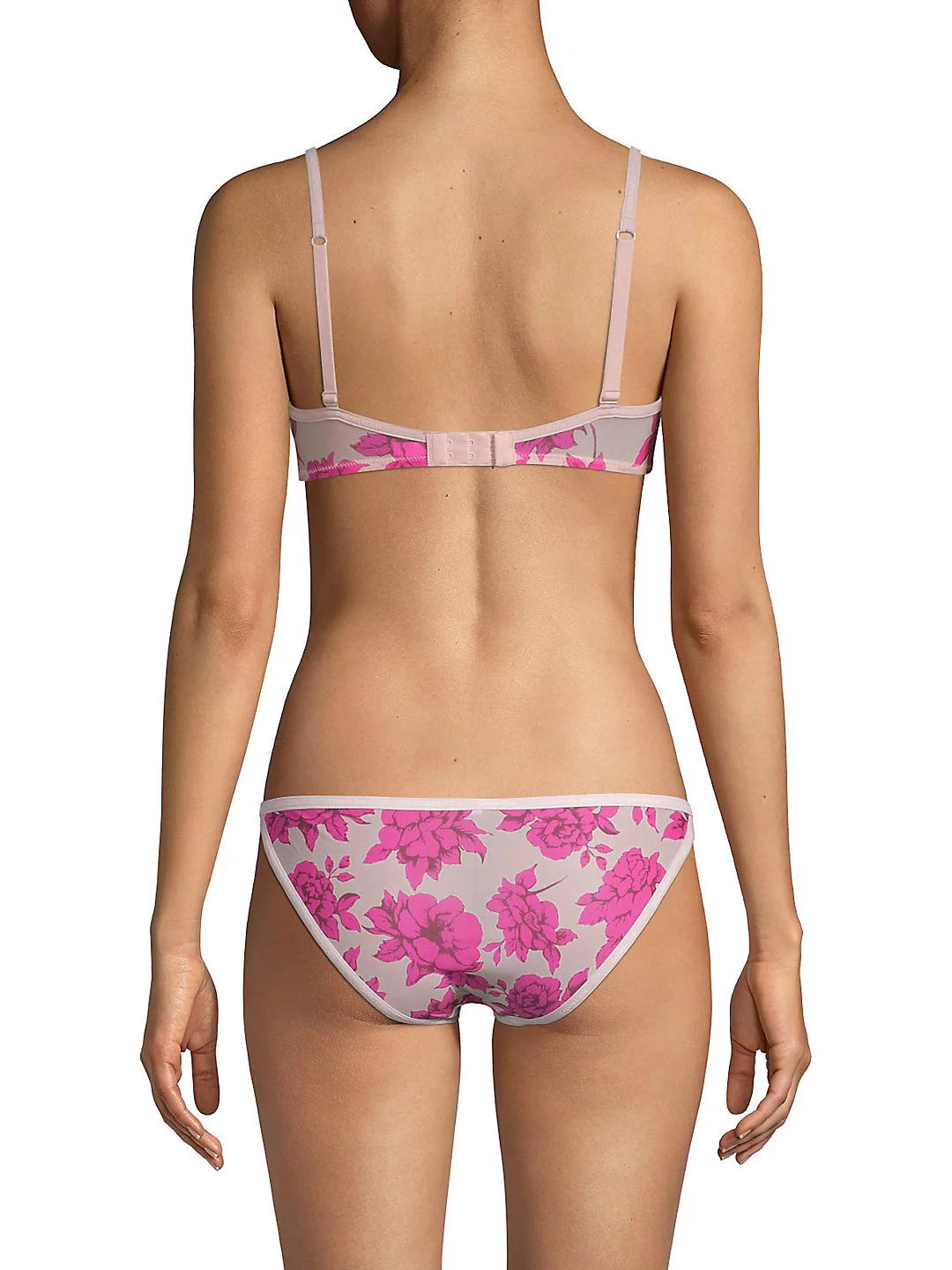 Calvin Klein Women’s Sheer Marquisette Unlined Demi Bralette, Nude, 32C