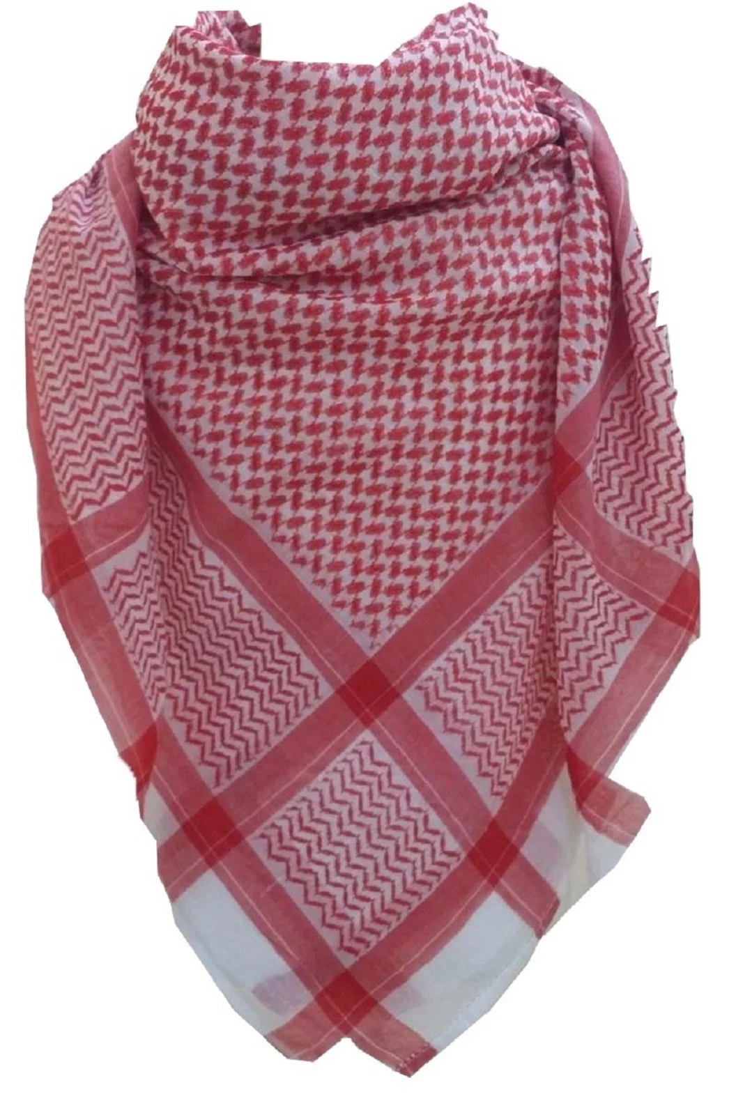 GenOne Muslim Keffiyeh Shemagh Tactical Desert Cotton Scarf, Scarves for Men