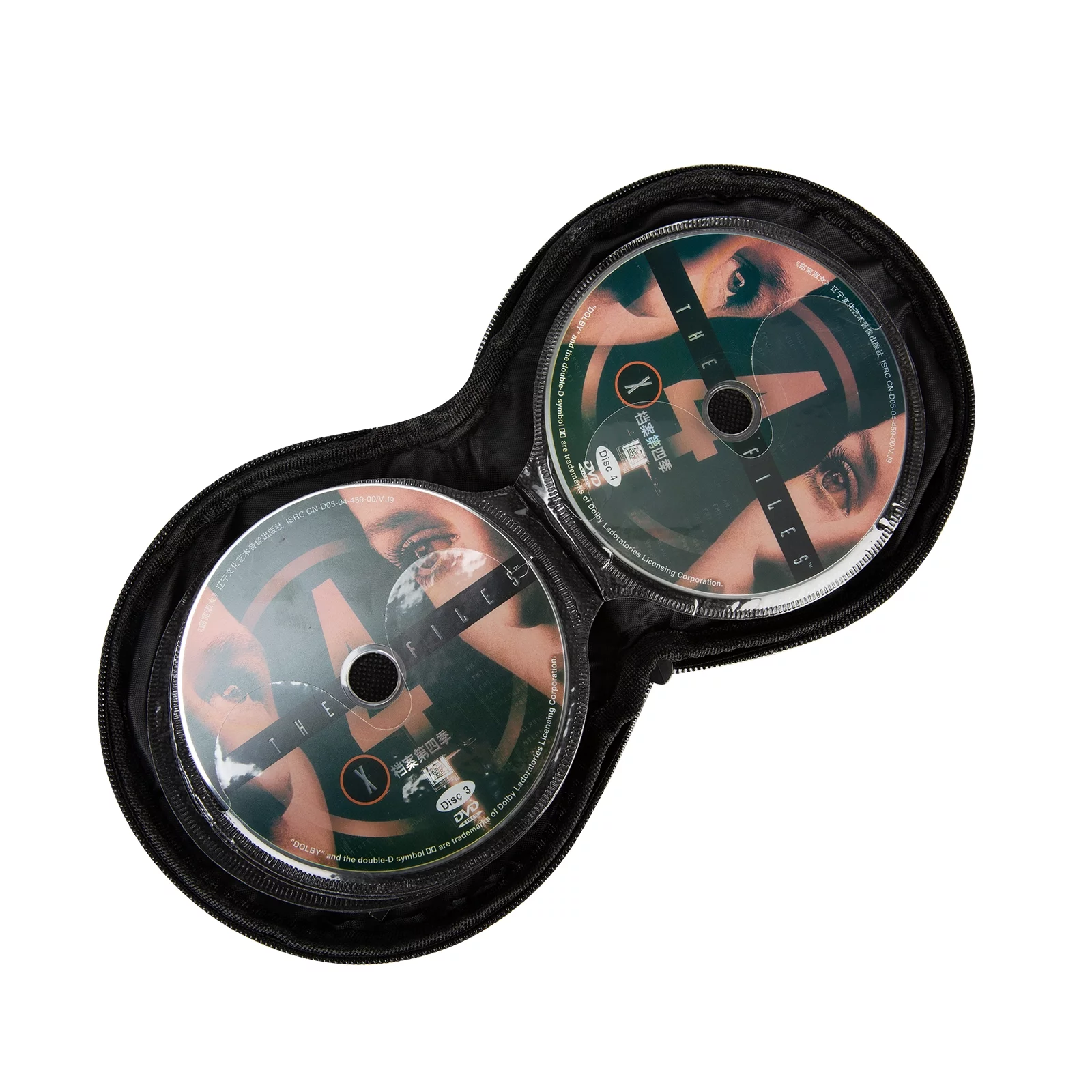 Portable CD Storage Case Bag VCD/ DVD Disc Holder Small Album Box Green