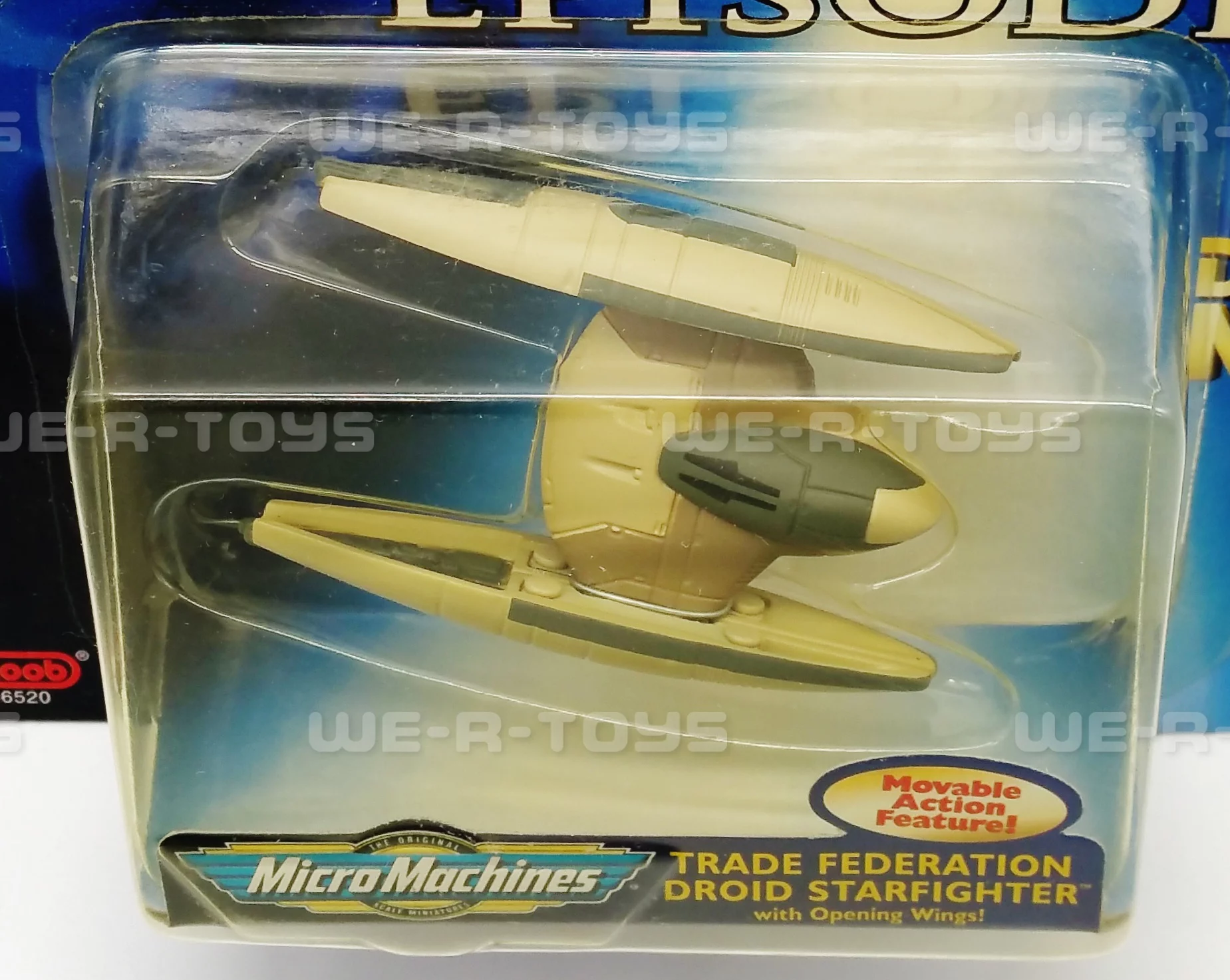 Star Wars Episode I Micro Machines Trade Federation Droid Starfighter Toy