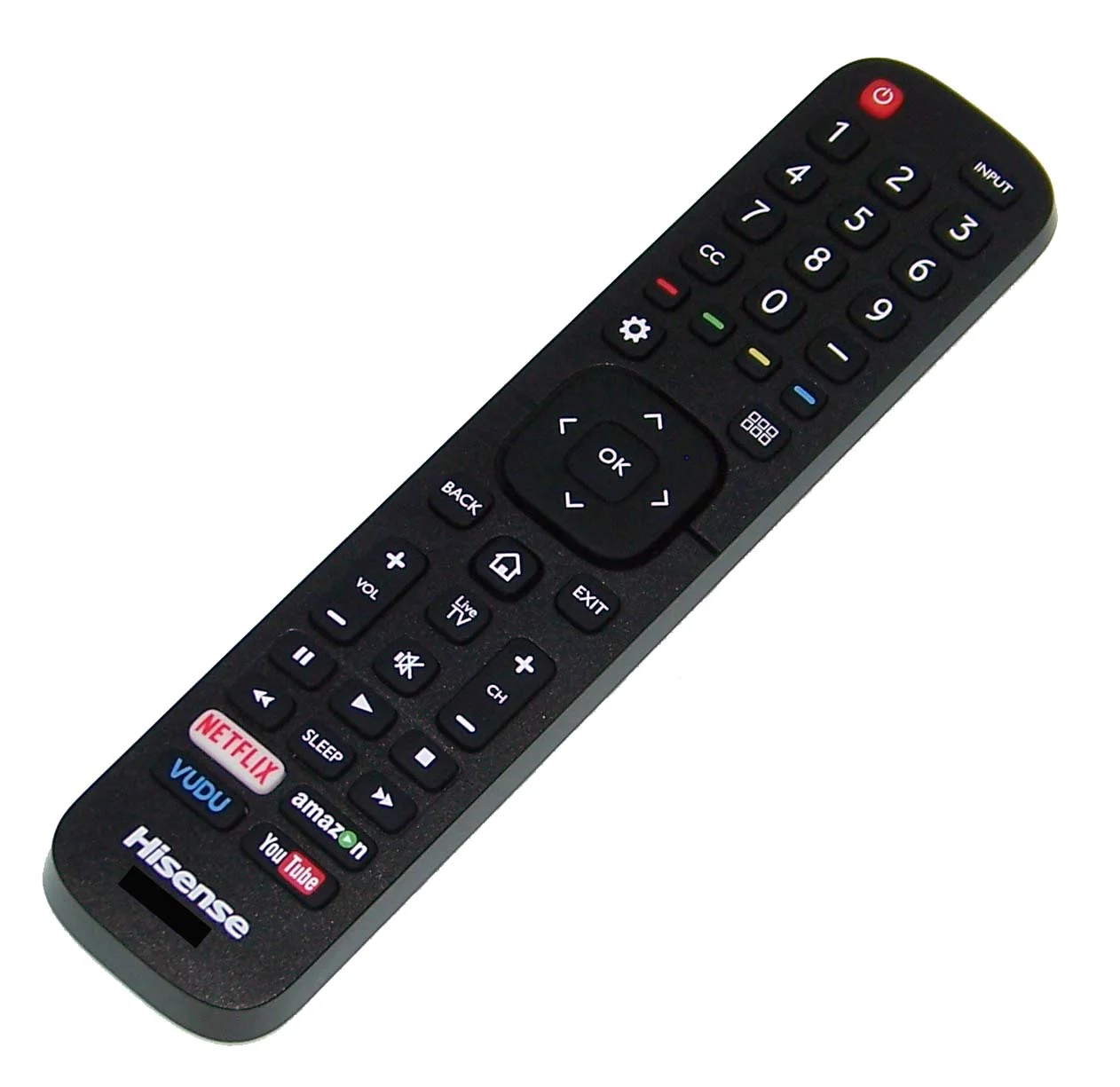 OEM NEW Hisense Remote Control Originally Shipped With 40H5C1, 43CU6100, 43H6C