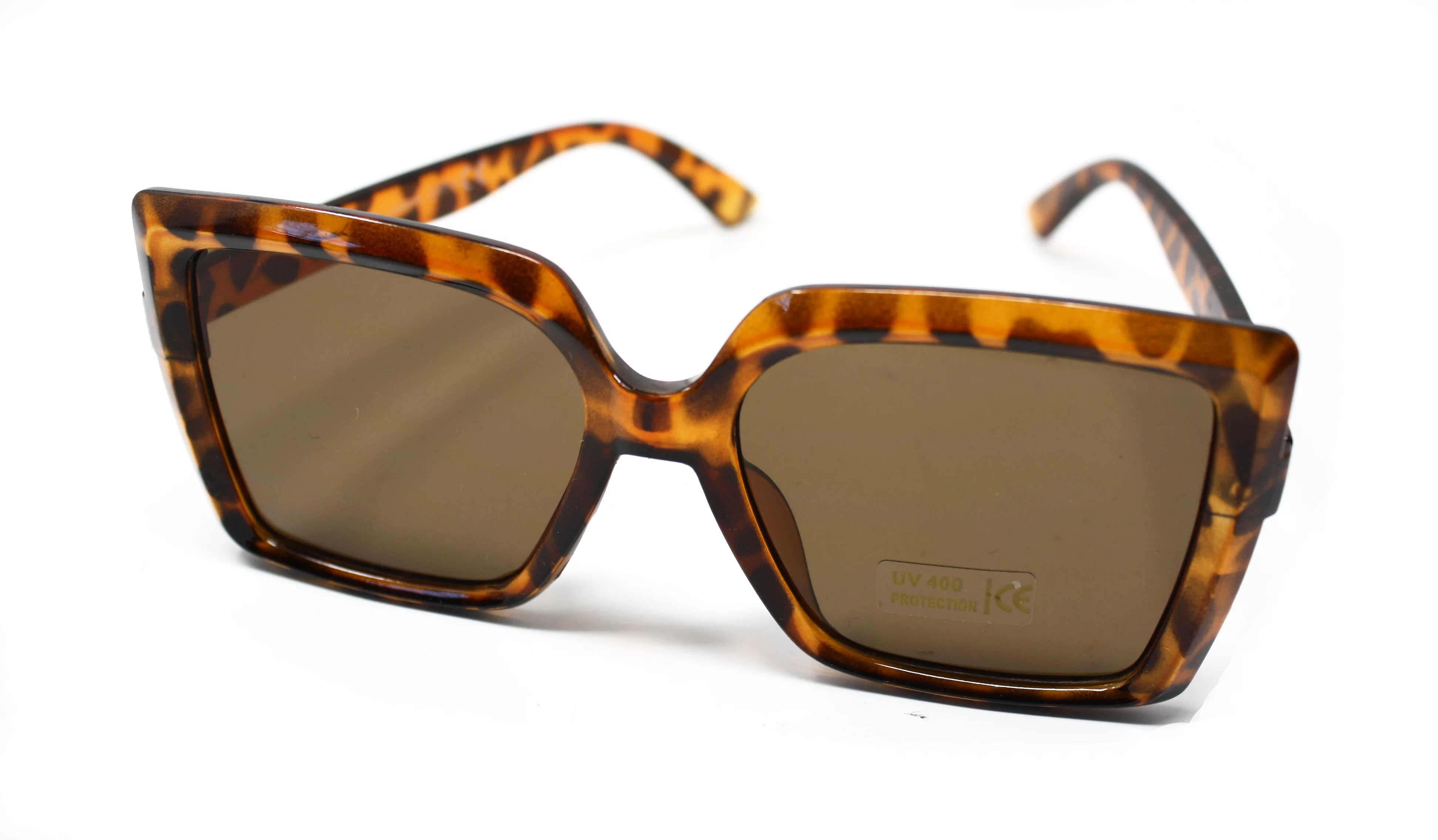 Tortoise Shell Frame Bold Fashion Sunglasses - Look Fabulous in Retro Shades - Hey Viv