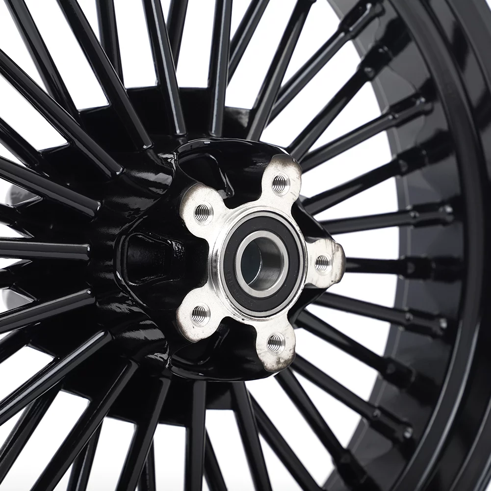 21x2.15 16x3.5 Fat Spoke Wheels Rims Set for Harley Dyna Street Bob FXDB FXDL Wide Glide Low Rider