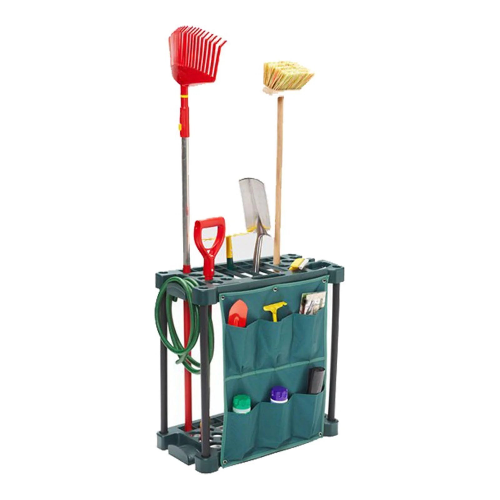 deevoka Garden Tool Organizer Garage Storage Rack Home Durable Premium Garden Tool Stand