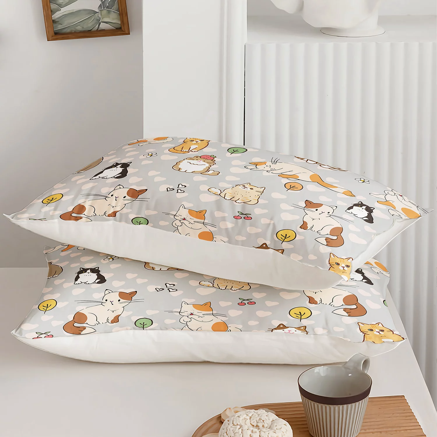 Hosima 3-Piece 3D Digital Printed Comforter Series of Children's and Adult Bedding with Butterfly, Horse and Other Patterns,DLX71-Queen-C