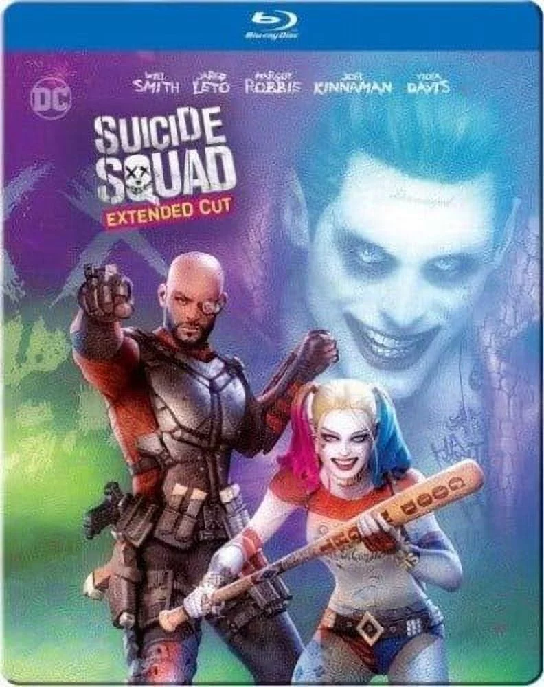 Suicide Squad (Extended Cut) (Blu-ray) (Steelbook), Warner Home Video, Action & Adventure