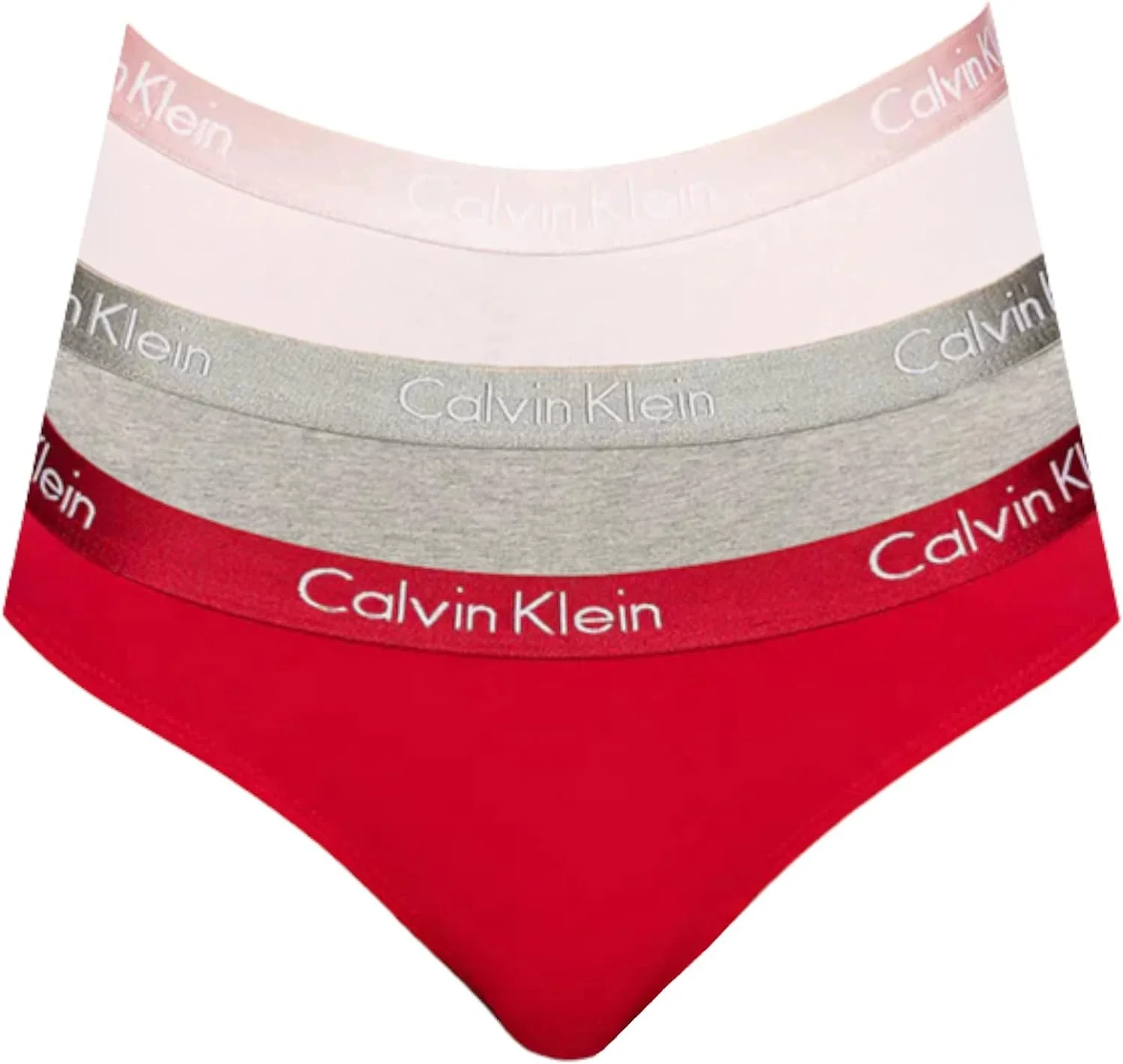Calvin Klein Womens Motive Cotton Bikini Panty 3 Pack as1, alpha, s, regular, regular, QP2349-672