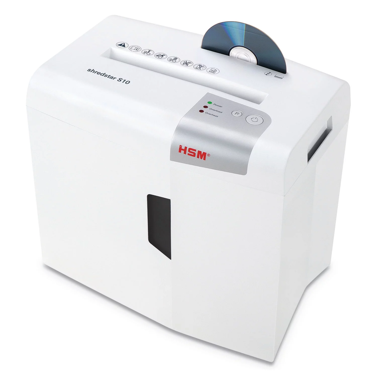 shredstar S10 Strip-Cut Shredder, 10 Manual Sheet Capacity