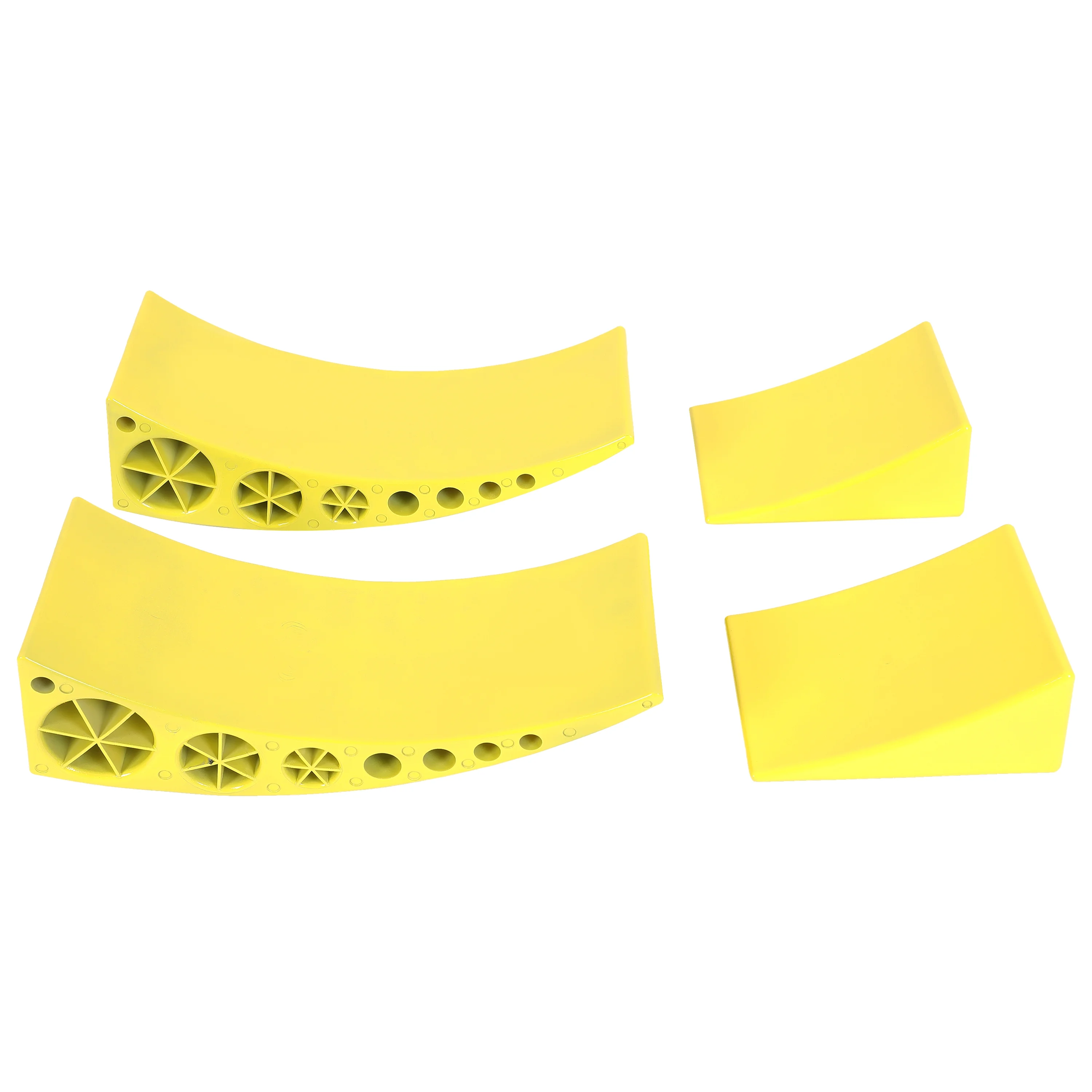 Kojem 2pcs Camper Leveling Blocks 35000lbs Leveler Kits for Camper RV Ramp